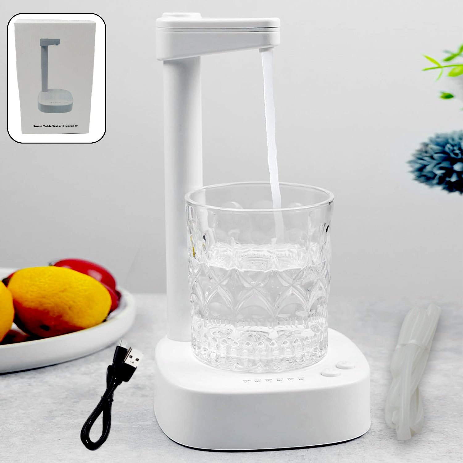 USB Charging Desktop Water Dispenser – Smart One Button Operation, Portable Water Pump for Home & Office - Image 4