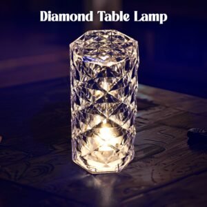 Diamond table lamp Candles for Home Decoration, Crystal Candle Lights, Diwali