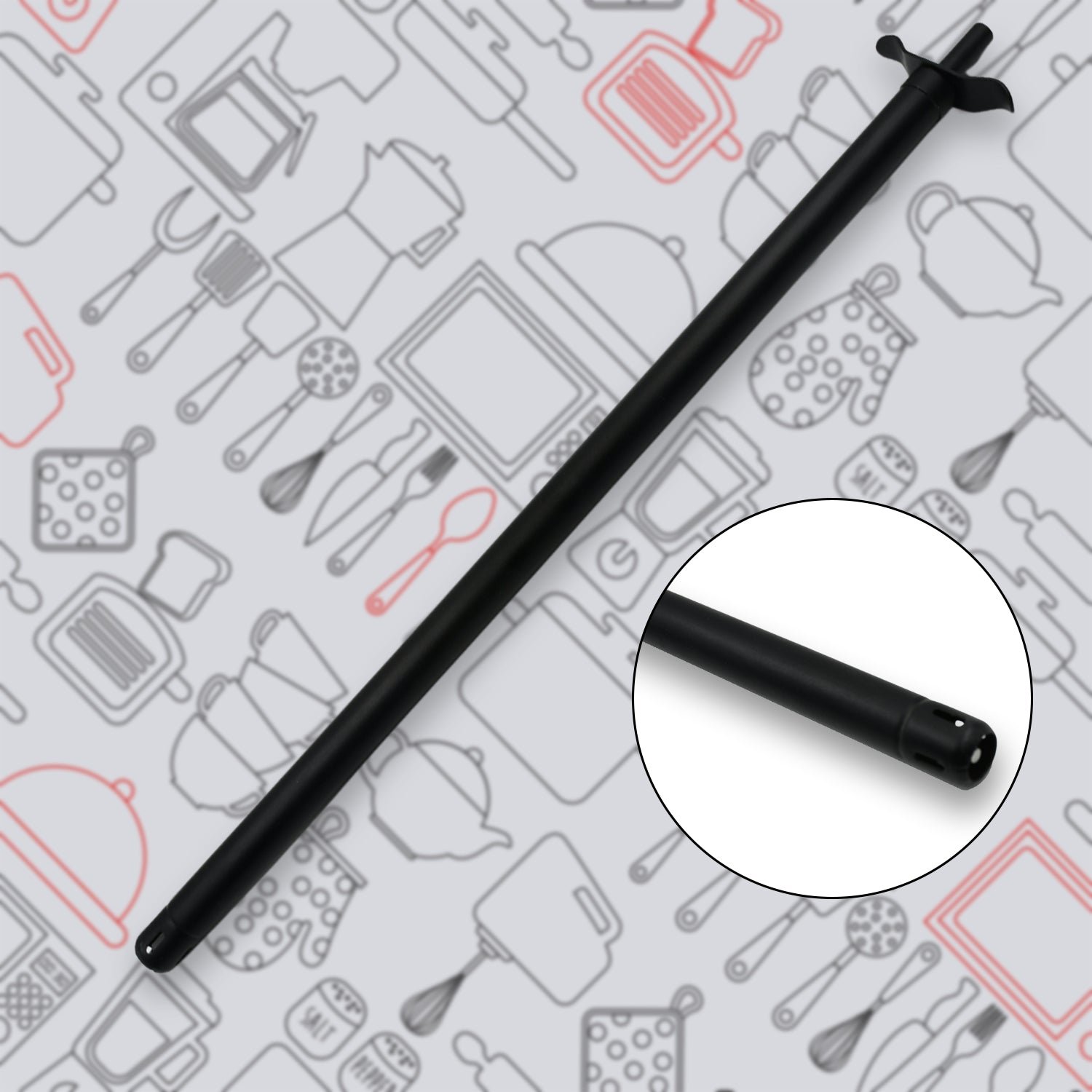 Big Stainless Steel Gas Lighter, Long Spark Unbreakable Lighter for Kitchen Stove (46 cm) - Image 2