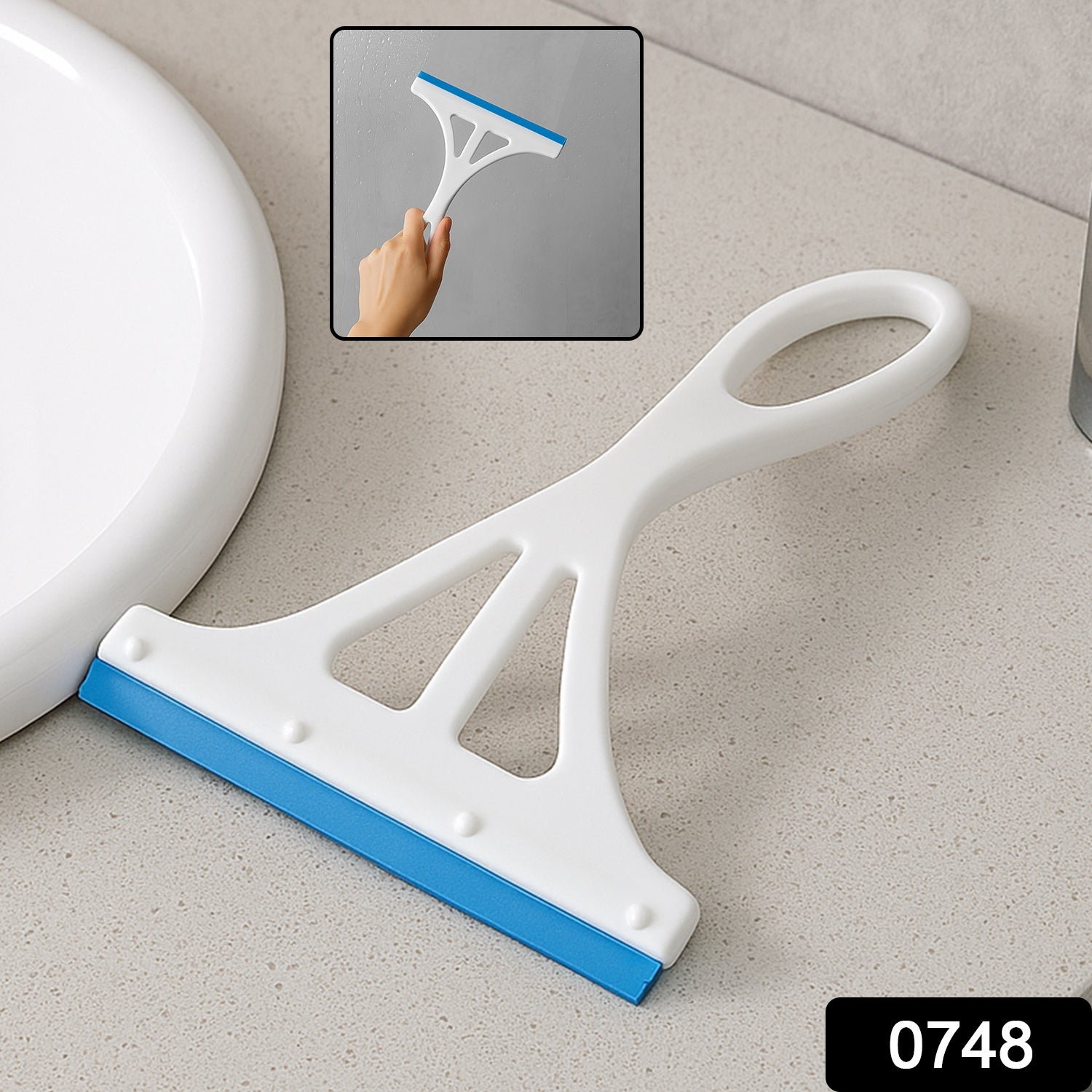 Plastic Glass Wiper and Kitchen Platform Wiper (Multicolor) - Image 2