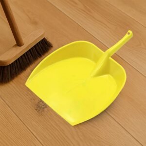 Dustpan with Long Handle, Dust Collection Dust Pan Tray for Kitchen, Home, Office, Bathroom Etc, Supdi (1 Pc / Multicolor )