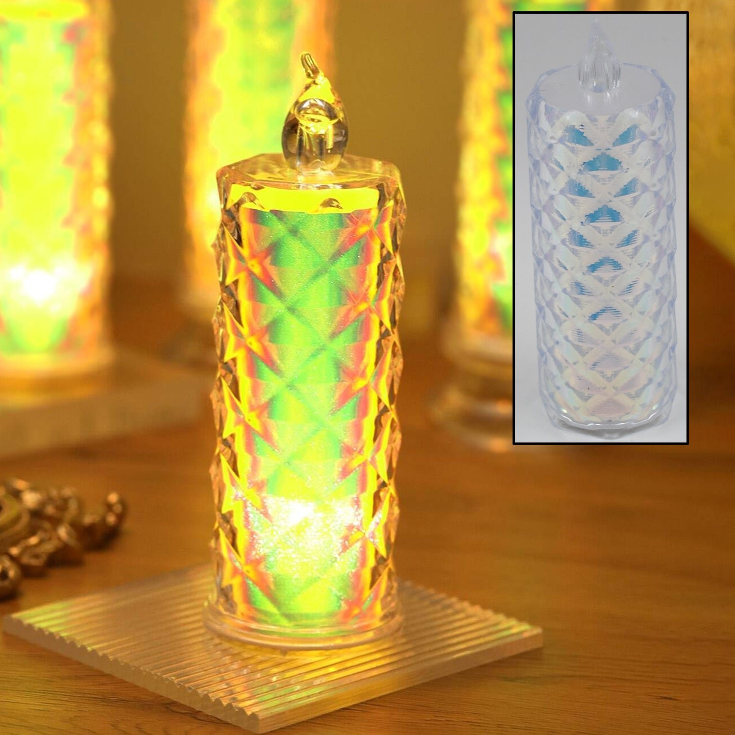 Festive Lighting for Any Occasion: 1 Pack LED Tealight Candles - Image 3