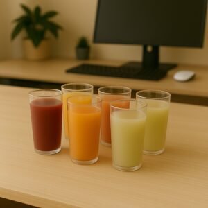 Round Clear Plastic Water Glass Juice Beer Wine Plastic Unbreakable Transparent Glass Set ( 300ml 6pc )