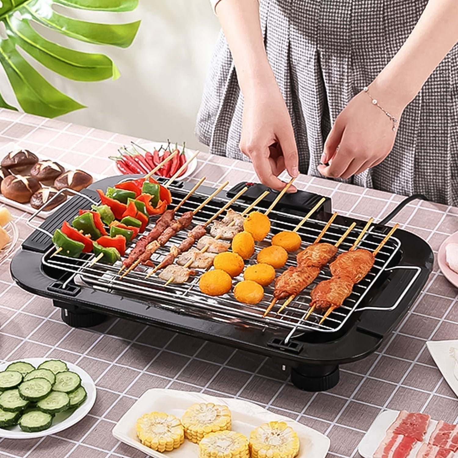 Electric Barbecue Grill 2000w (1 Pc) - Image 3
