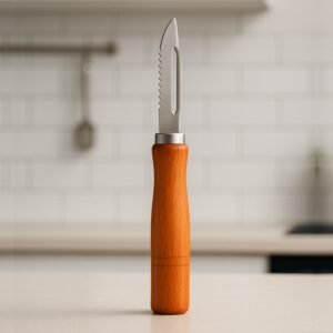 Wooden Handle and Stainless Steel Vegetable Peeler