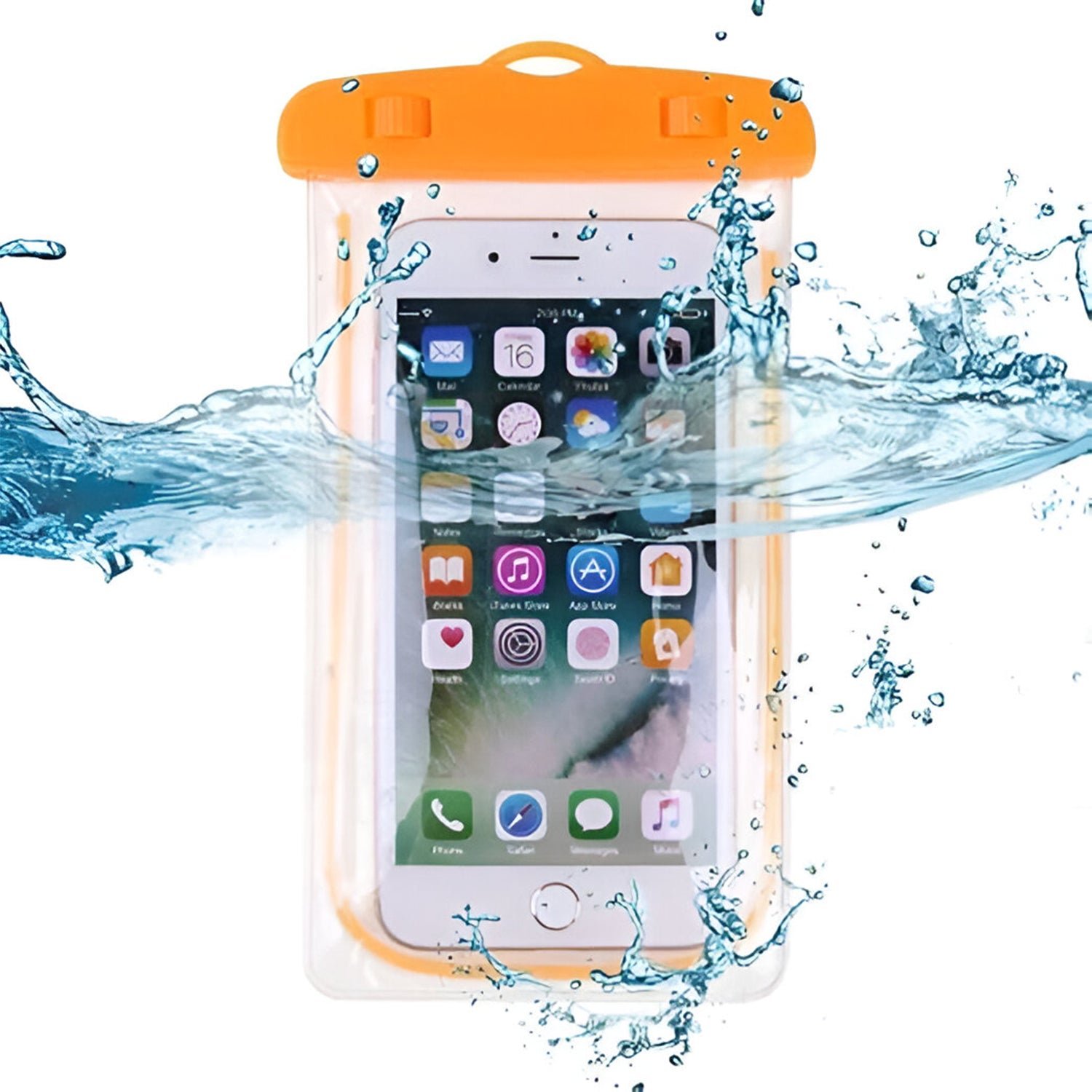 Mobile Waterproof Sealed Transparent Plastic Bag / Pouch Cover for All Mobile Phones - Image 3