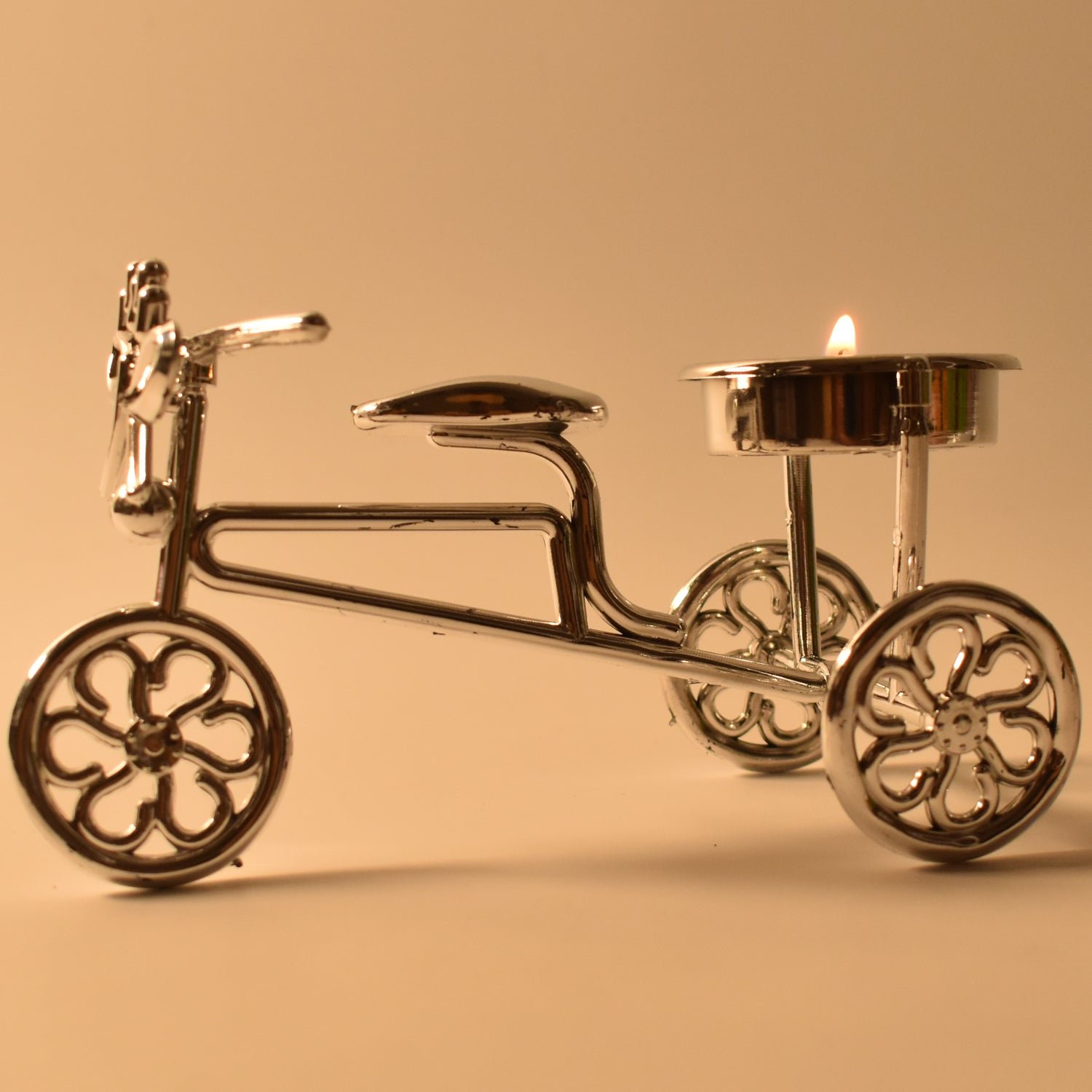 Cycle Tealight Holder / Candle Holder Decorative Candle, Diwali (1 Pc) - Image 8