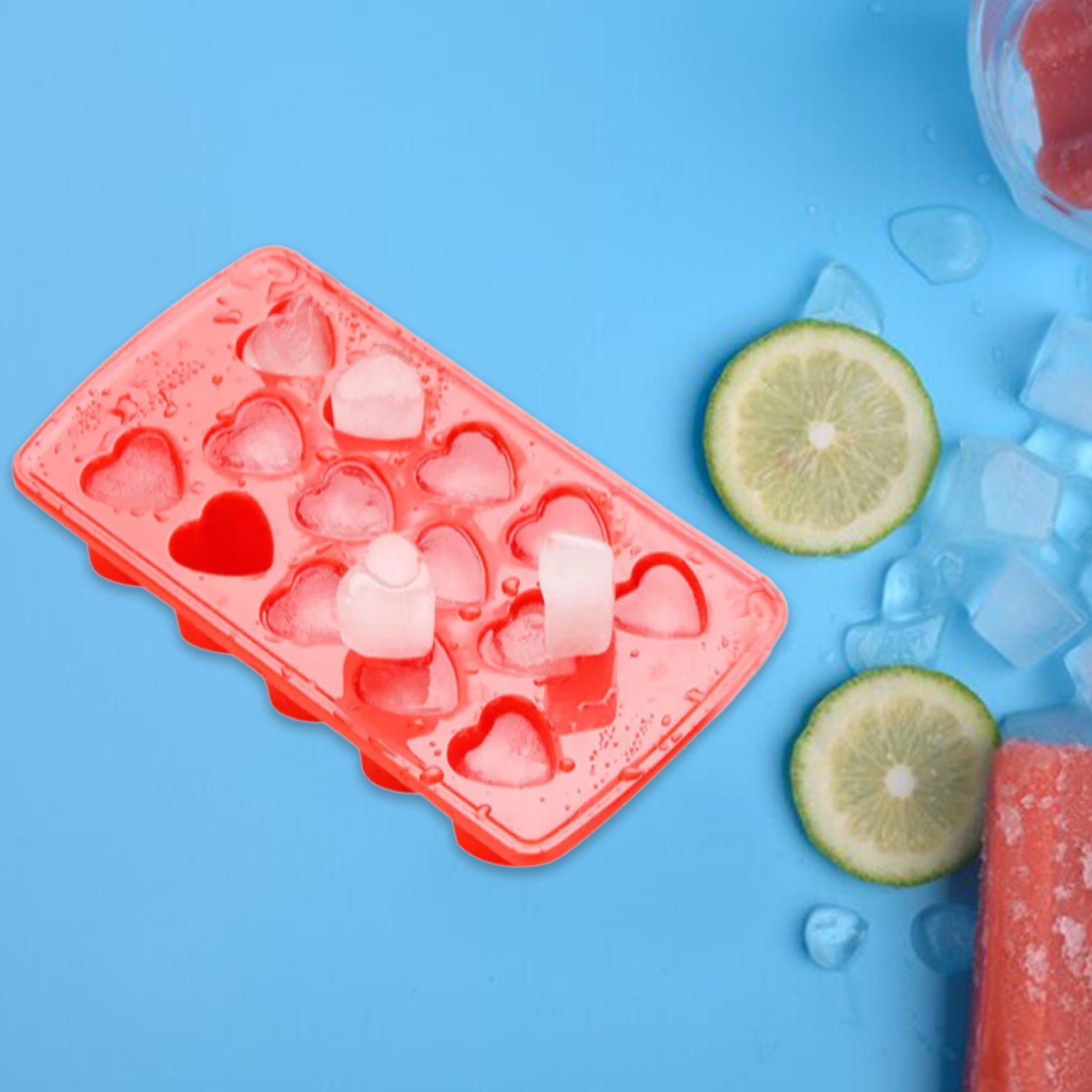 Plastic Ice Cube Tray Set (4 Pc) - Image 6