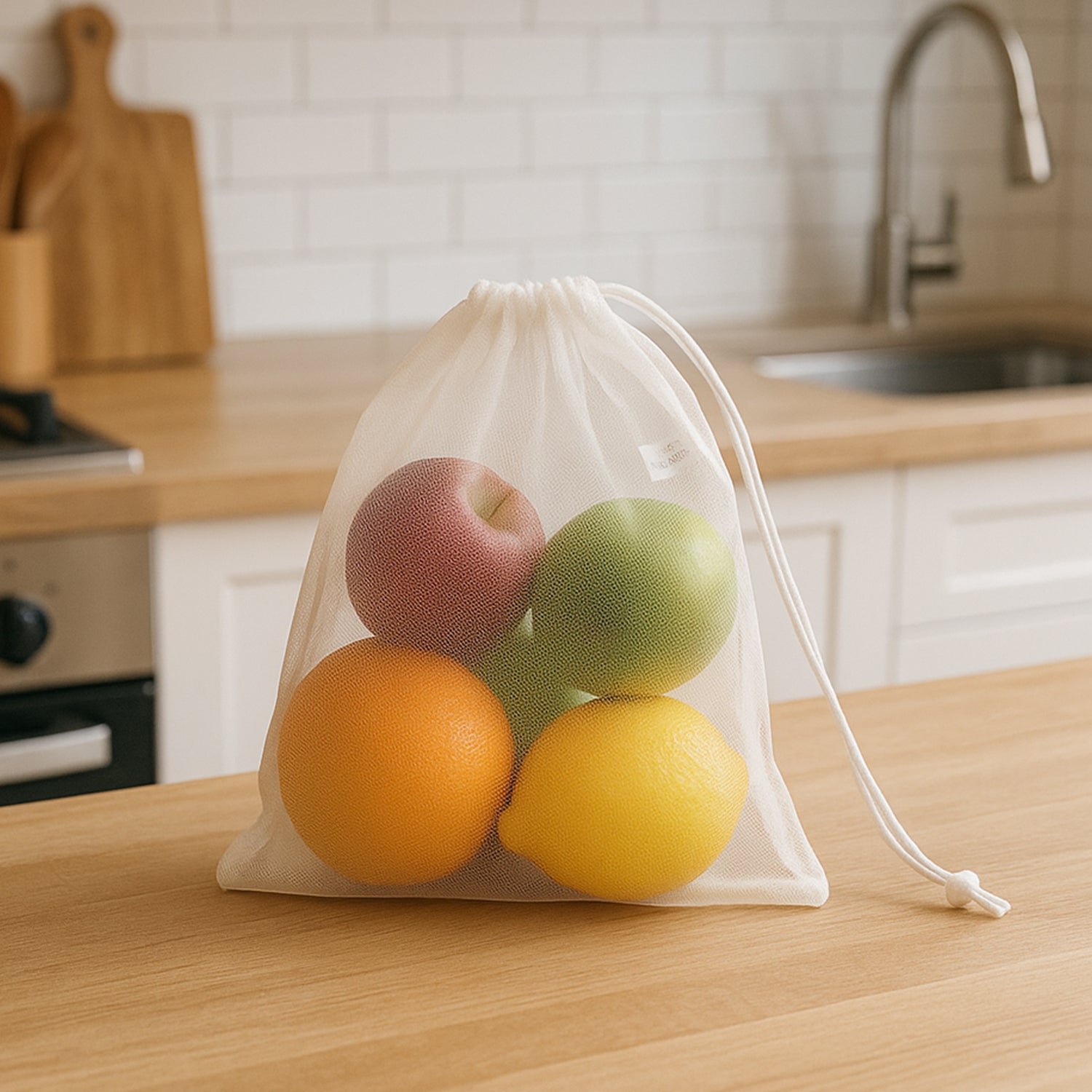 Reusable Mesh Produce Bags (2 Pc) - Image 6