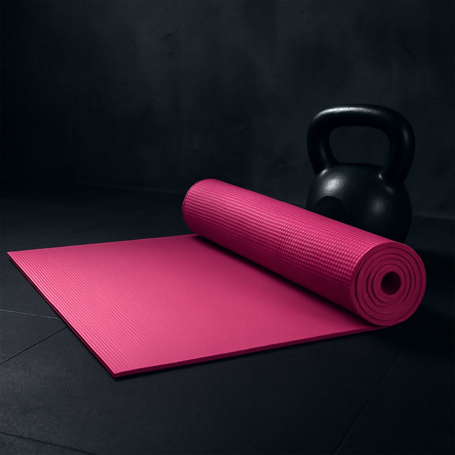Yoga Mat Eco-Friendly For Fitness Exercise Workout Gym with Non-Slip (180x60xcm) Color may very - Image 3