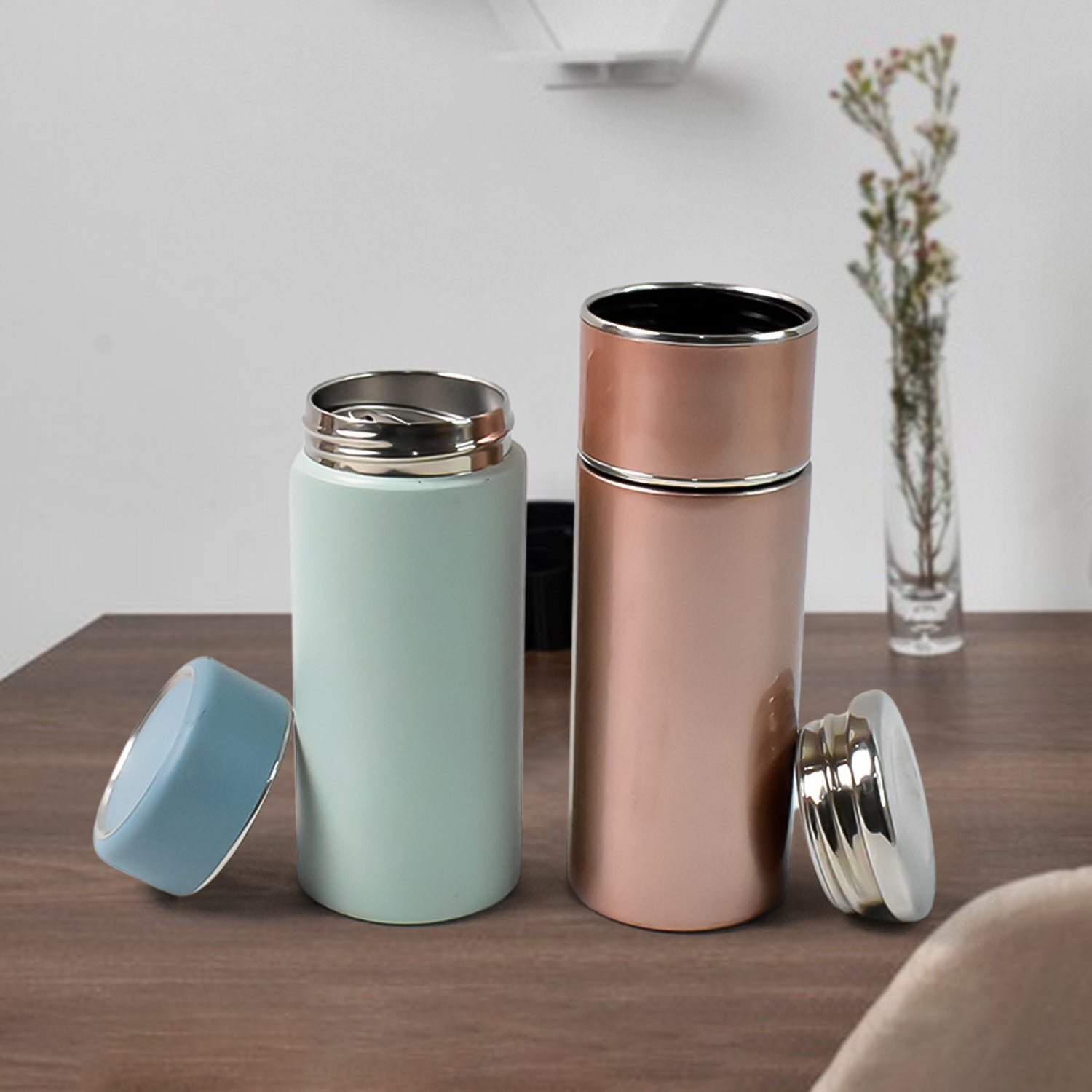 Stainless Steel Travel Water Bottle Approx 350ml (1 Pc) - Image 3