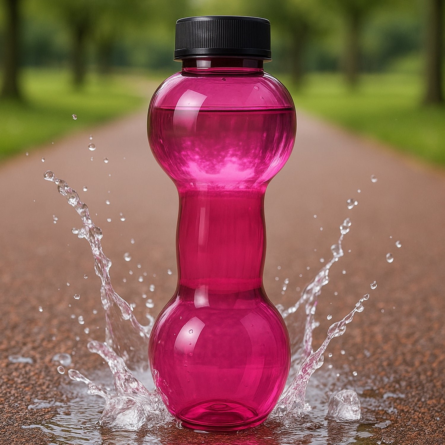 Plastic water Dumbbells Bottle - Image 3