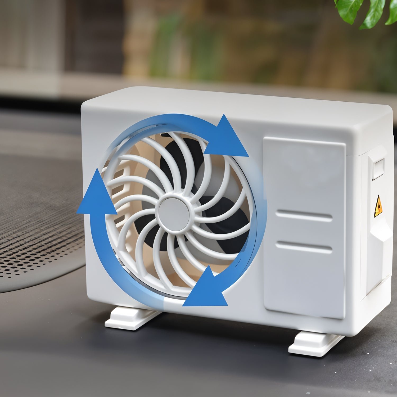 AC Design Solar-Powered Car Air Freshener: Built-in Perfume Diffuser for Dashboard and AC Vent - Image 4