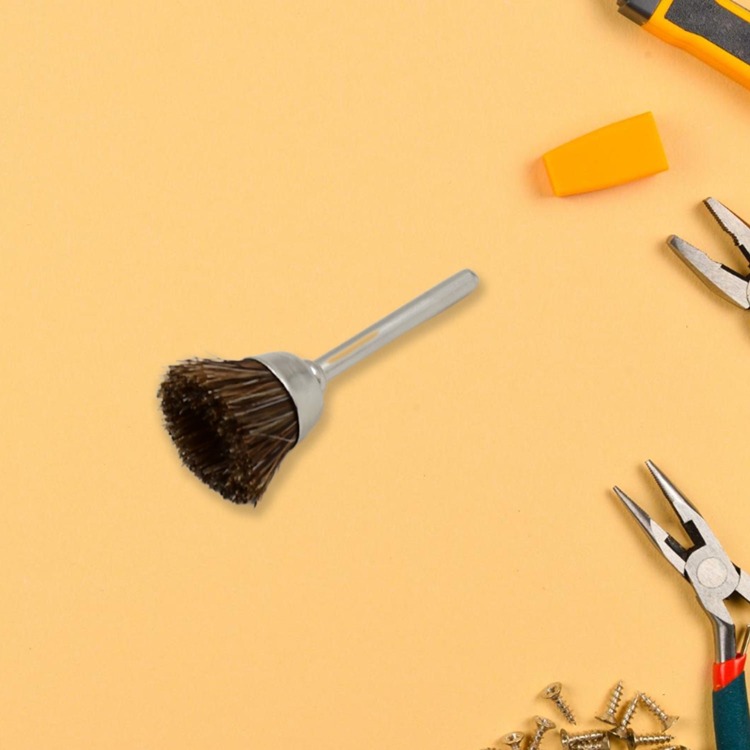 Brass Wire Wheels, 3 Pcs Brass Wire Wheels, Rust Removal Tool - Image 7