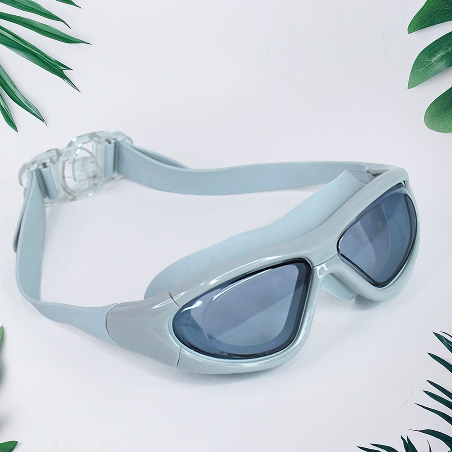 Premium Wide Vision Swimming Goggles With protective hard case (1 Pc) - Image 6