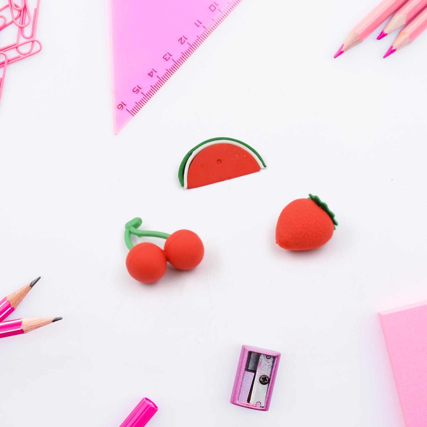 3D Mix Design Fancy & Colorful Erasers – Cute Novelty Eraser Set for Kids & School Prize (1 Set) - Image 8