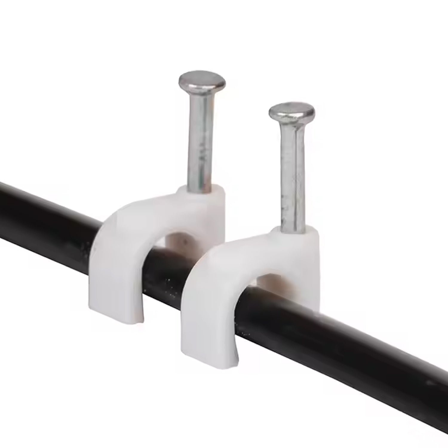 8mm Nail Cable Clips Set (50 Pc) - Image 6