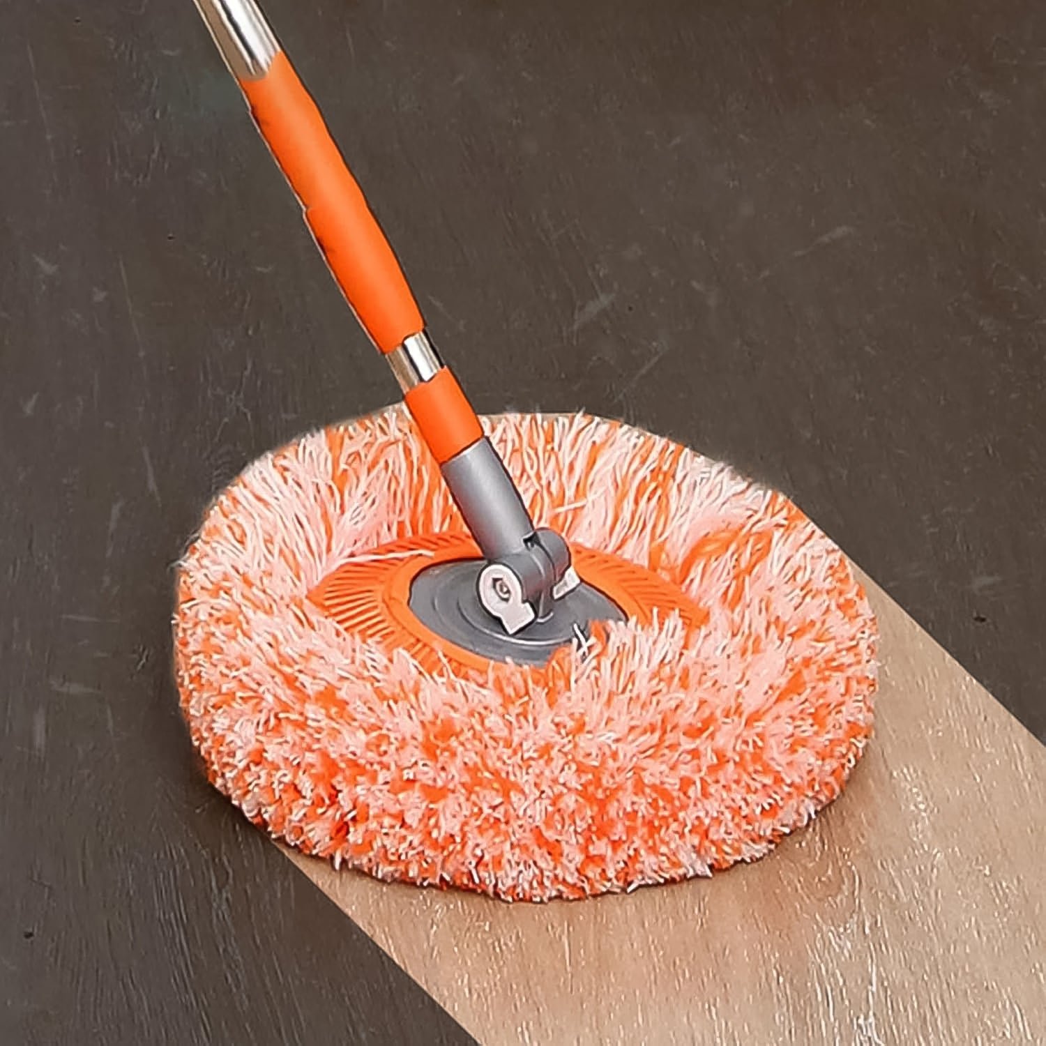 Mop Cleaning Mop Rotatable Spin Mop (110 CM / 1 Pc) - Image 8