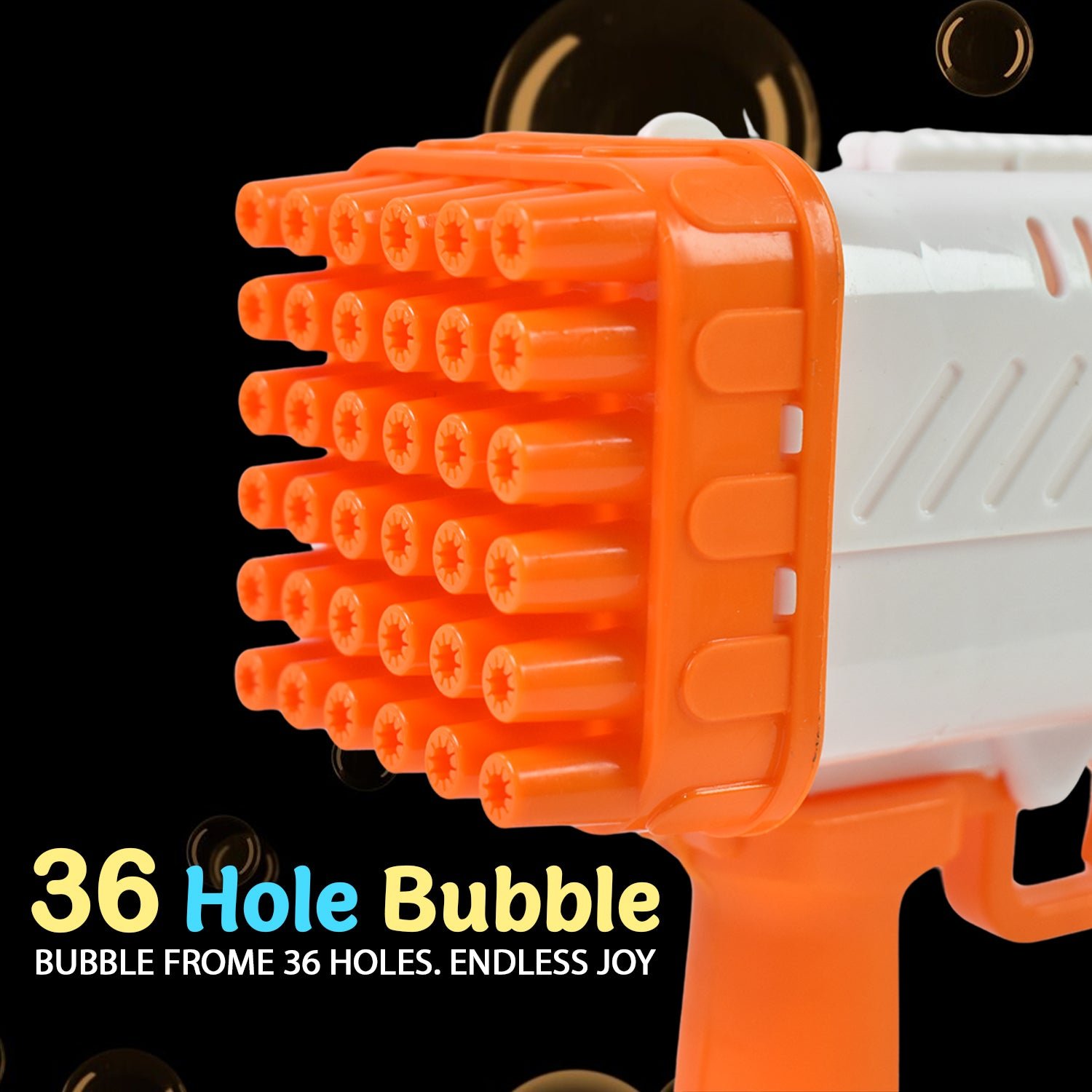 36 Holes Big Rechargeable Powerful Machine Bubble Gun Toys (1 Set) - Image 6