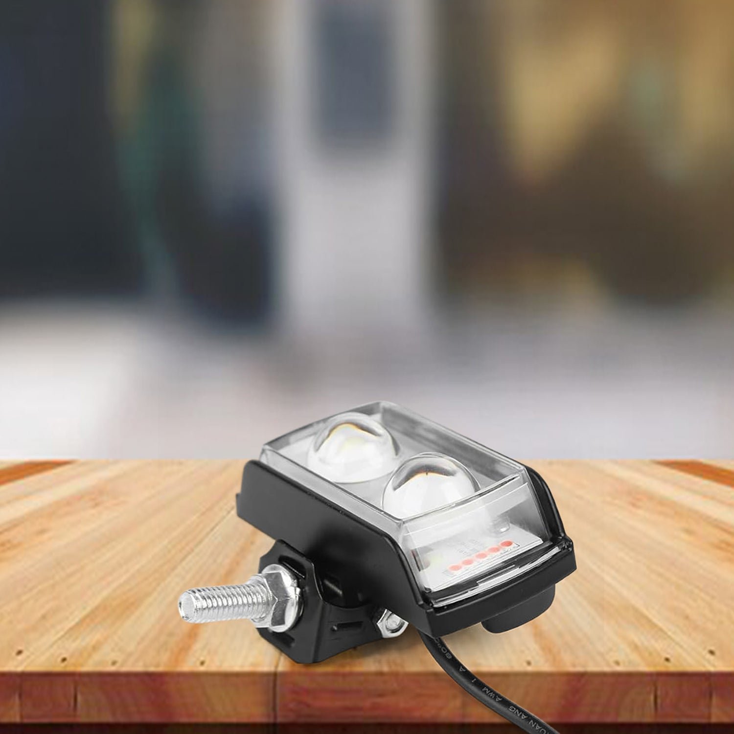 6 Mode LED Spotlight Universal Ultra Mini Double Lens Fog Light (1 Pc) - Image 6