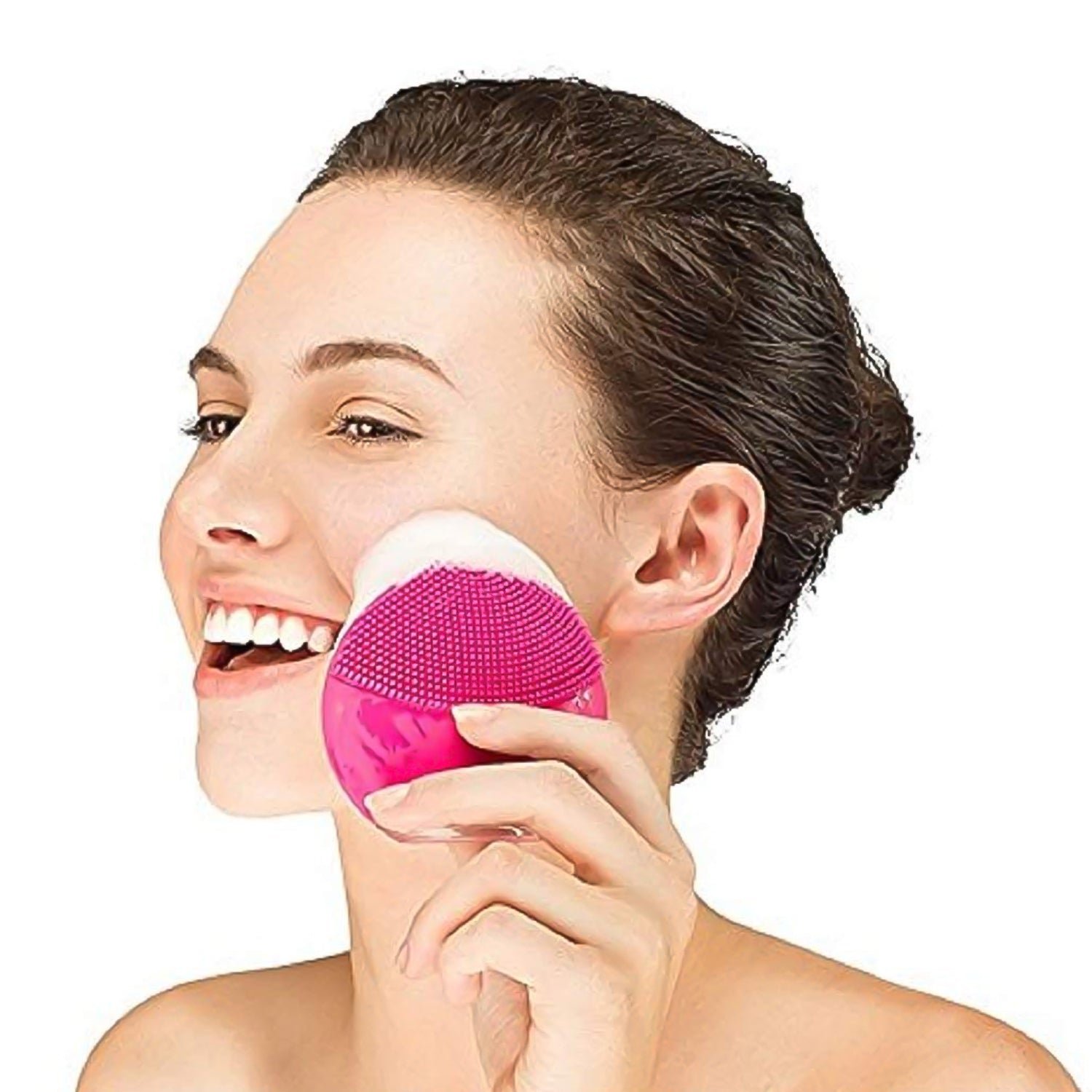 Facial Cleansing & Massaging Brush - (1 Pc) - Image 6