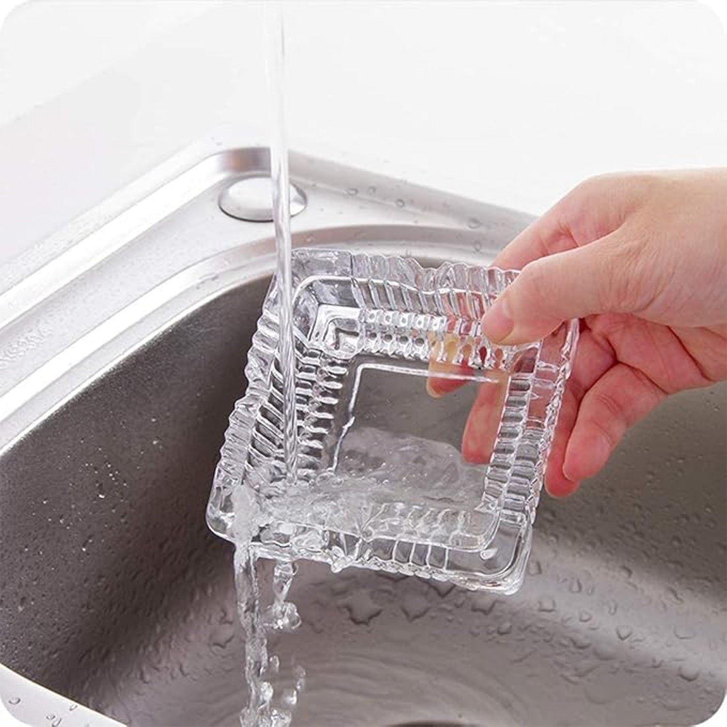 Square Glass Misti Crystal Quality Cigar Cigarette Ashtray Round Tabletop for Home Office Indoor Outdoor Home Decor - Image 4