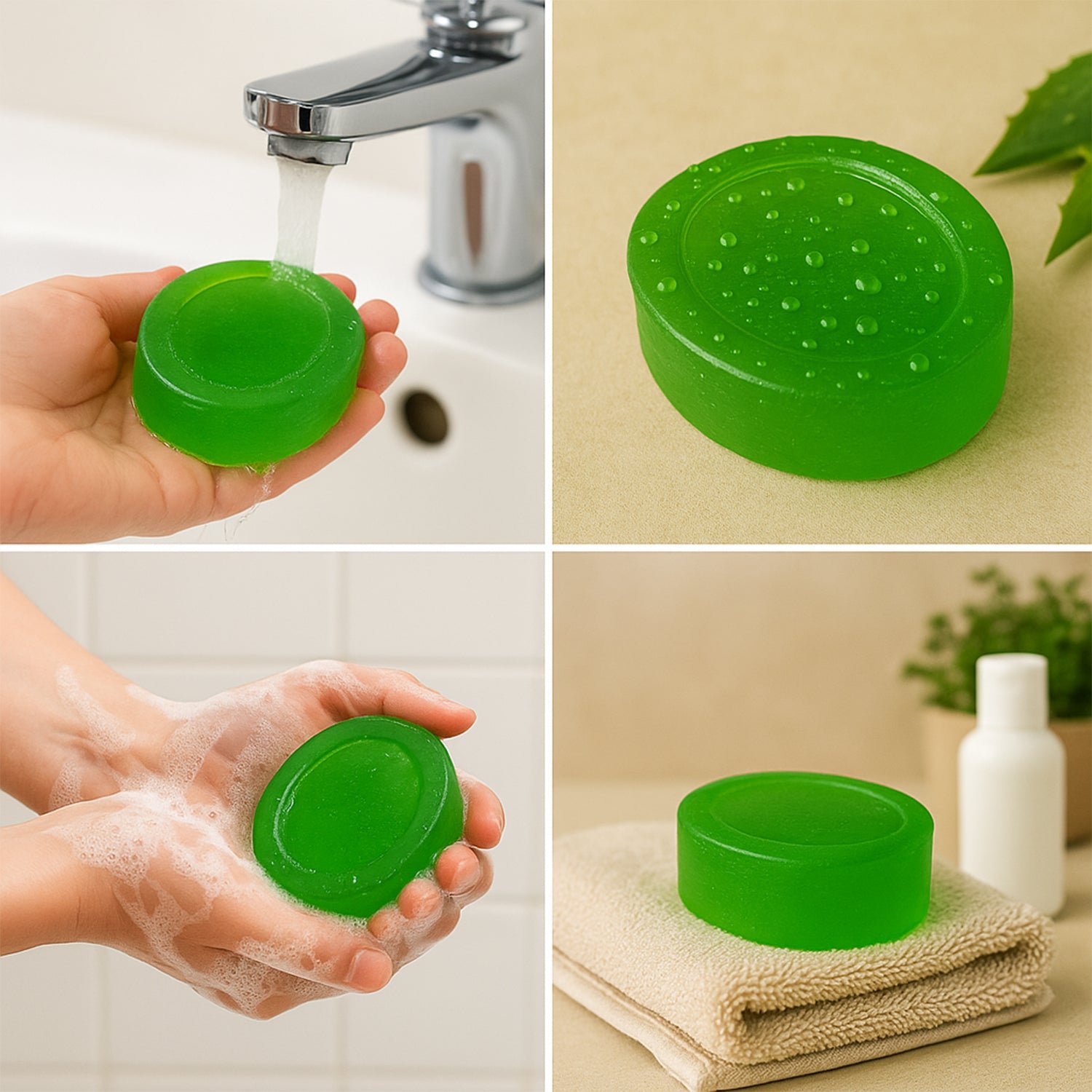 Doctor Chhoices / Choices Premium Aloe Vera Herbal Bath Soap (1 Pc) - Image 8