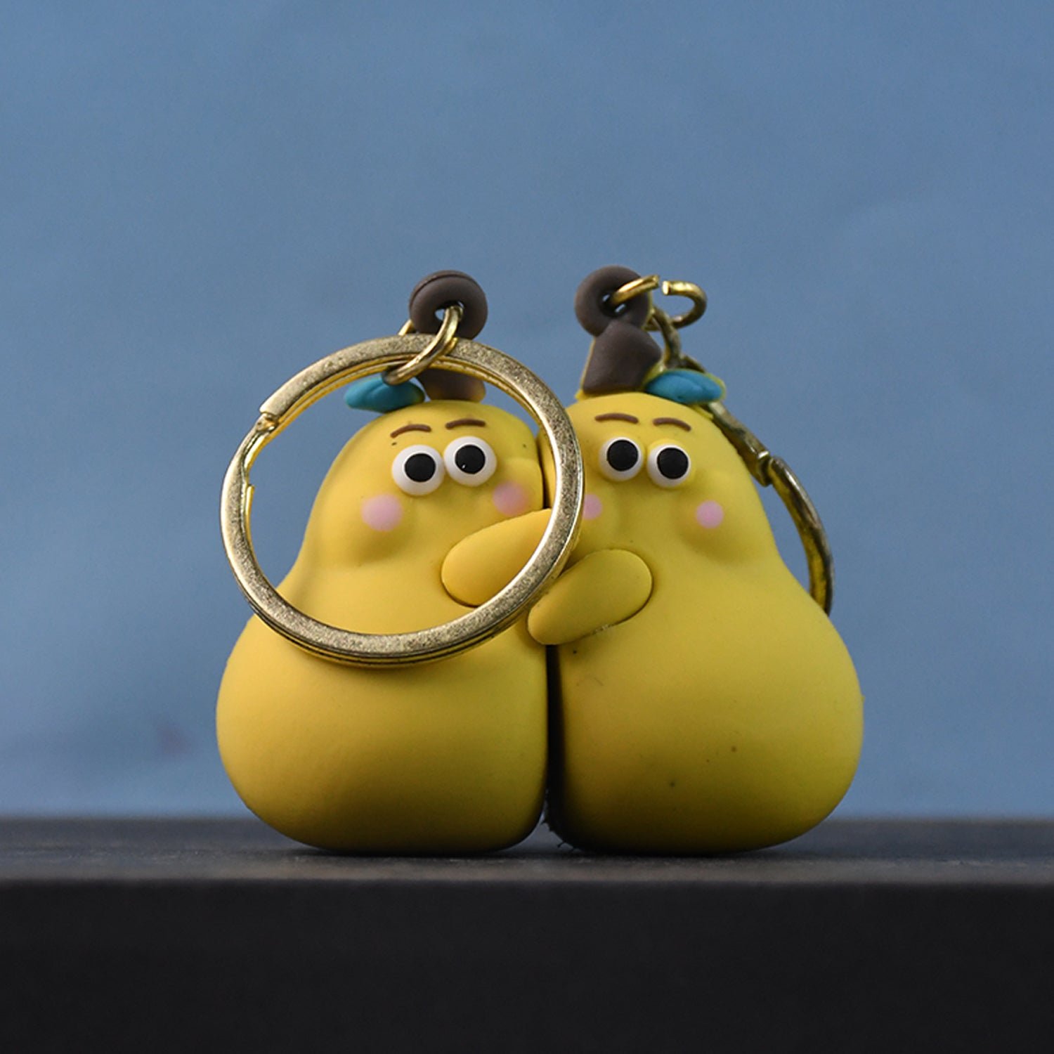 2-in-1 Cute Cartoon Couple Keychain - Image 9