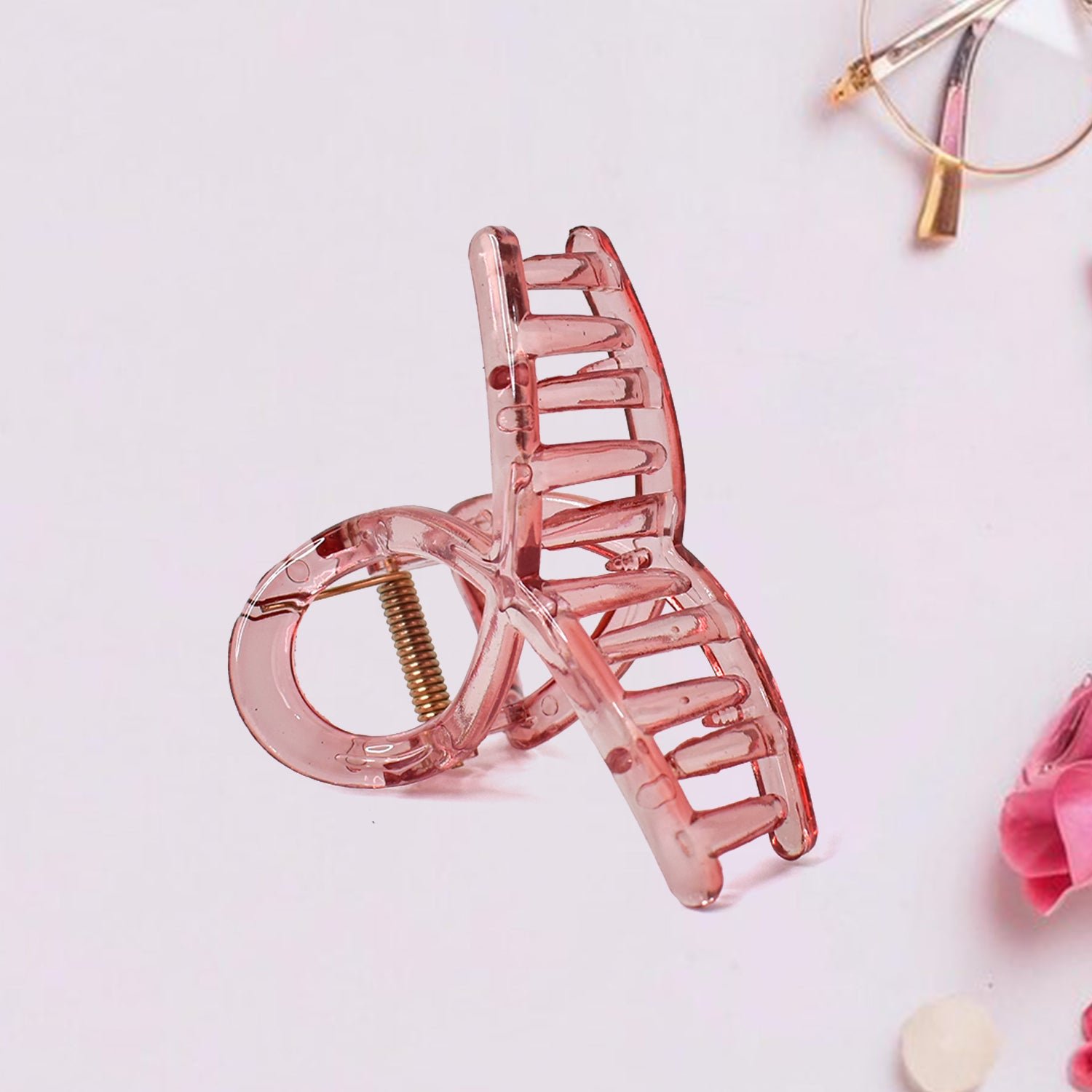 Plastic Hair Clamp Grip, Simple Matte Hair Barrette Clamp (1 Pc) - Image 6