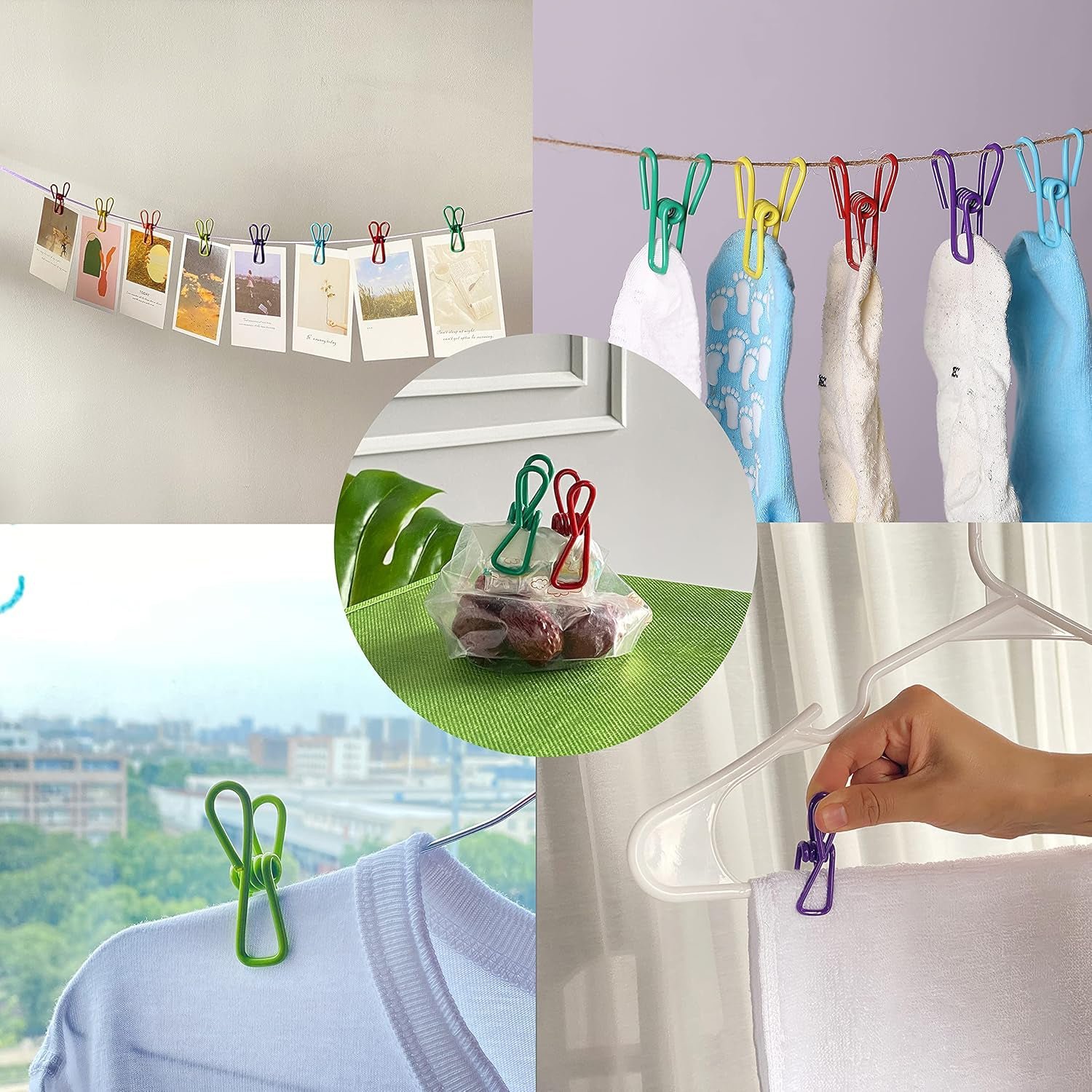 Metal Clothes pins Clips (5 Pcs Set) - Image 6