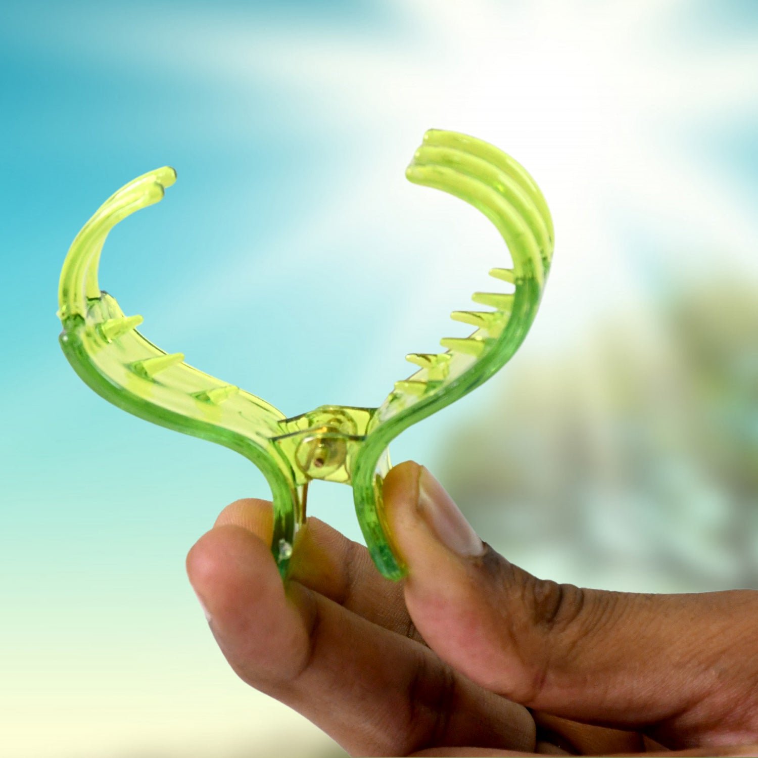 Big Hair Clips for Girls Kids Hair Accessories (6 Pcs Set / Transparent), Hair accessories - Image 6