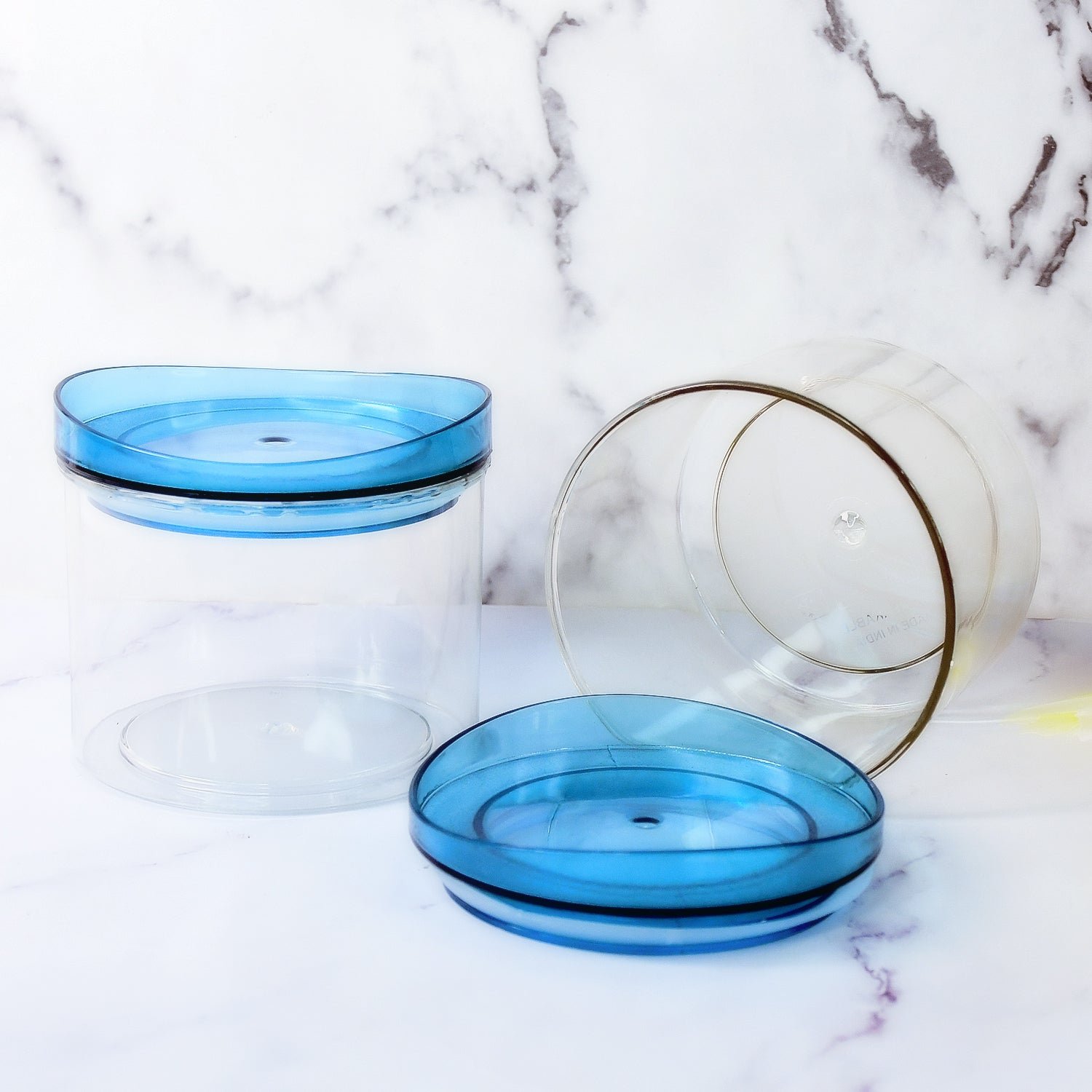 Air Tight & Unbreakable Kitchen Jar Set Food Storage Containers for Dry Fruits, Spices, Snacks, Pulses (2 Pcs Set) - Image 6