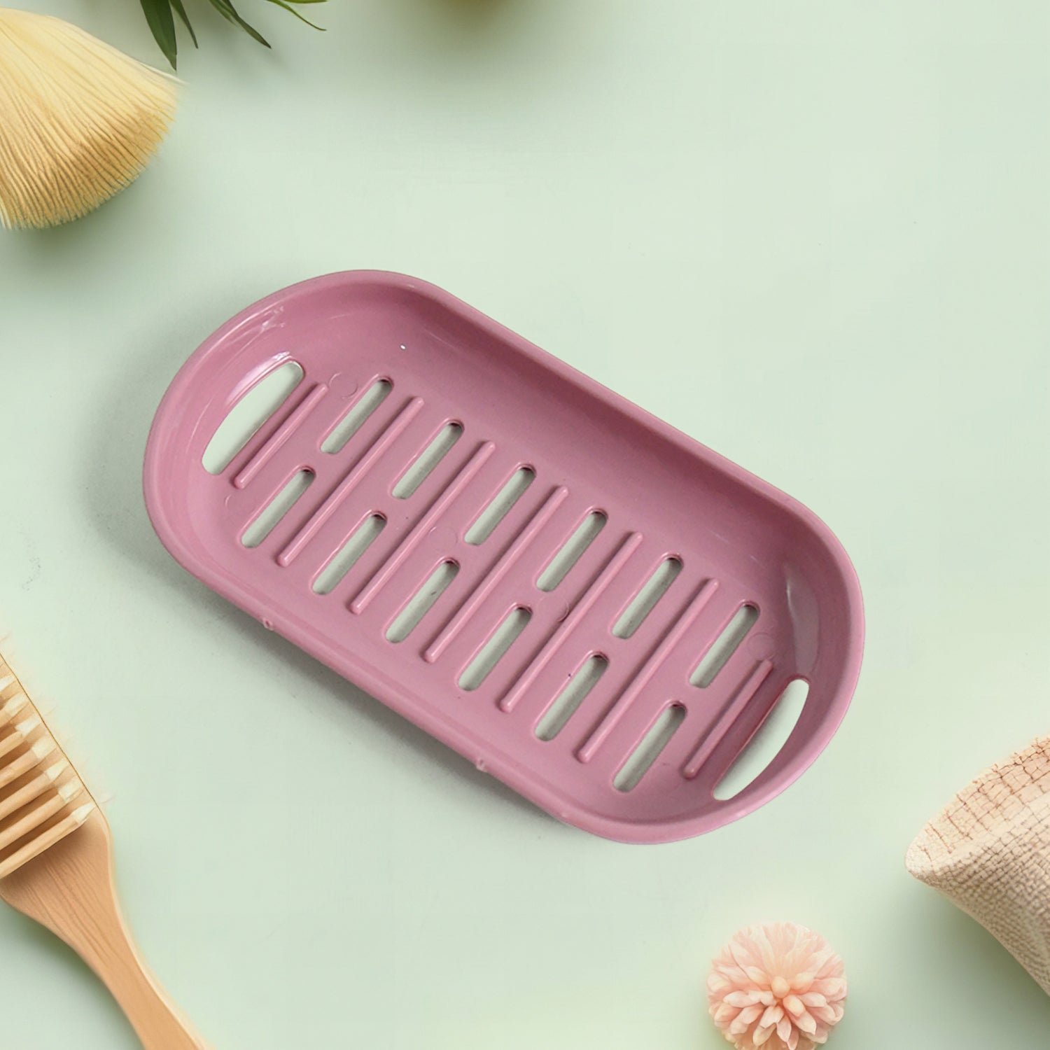 Multipurpose Plastic Soap Dish with Transparent Dust-Proof Lid, Sabudani (1 Pc) - Image 6