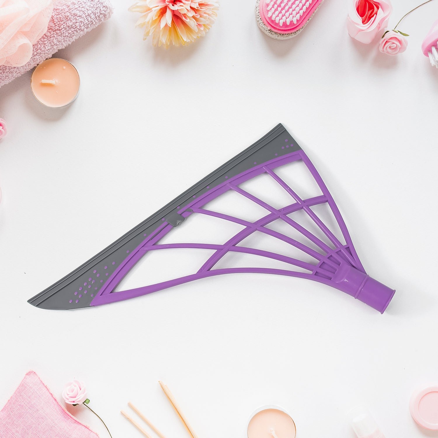 Durable Eco-Friendly Broom with Scraper - Image 9