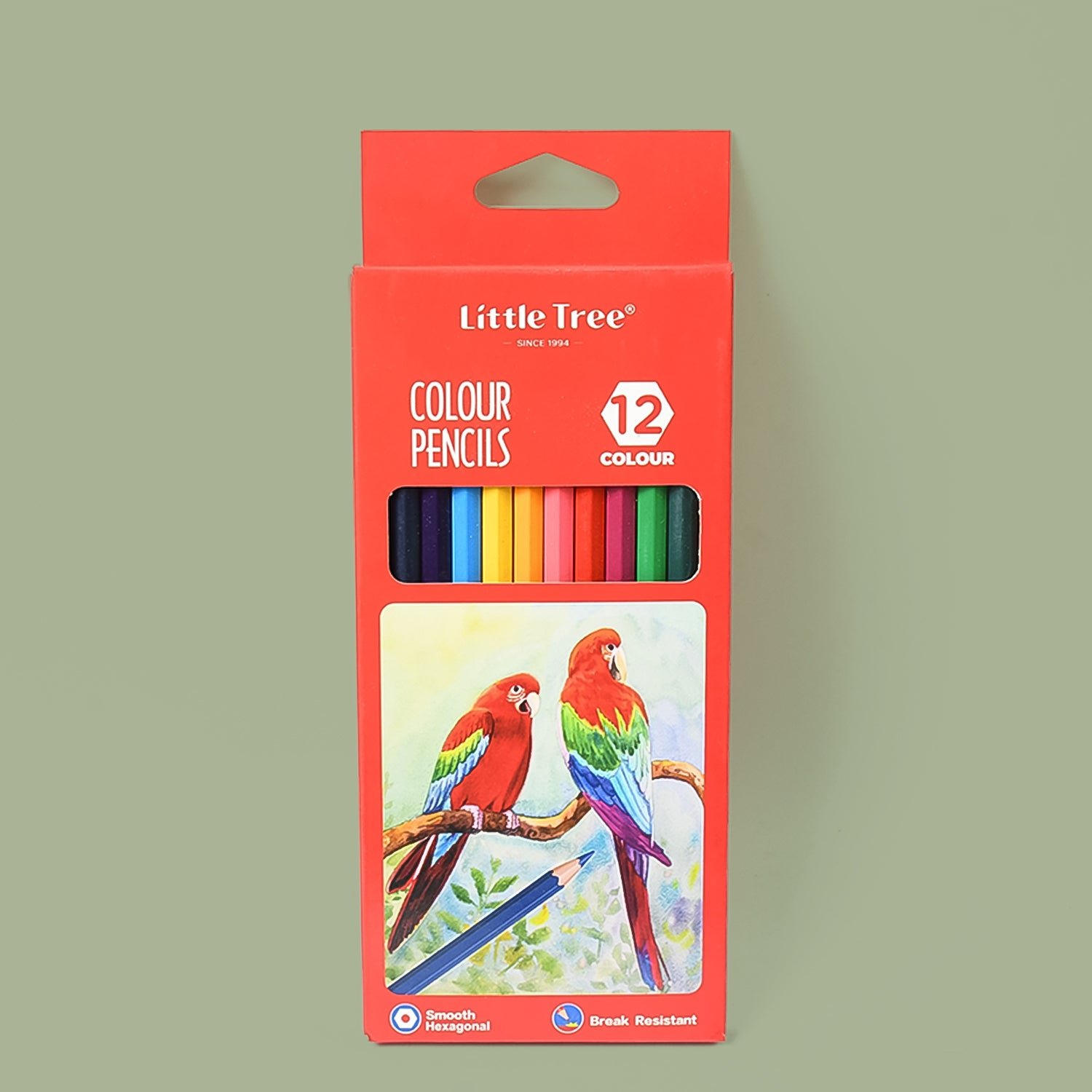 Art Drawing Wooden Pencils Color (12 Pcs Set) - Image 5