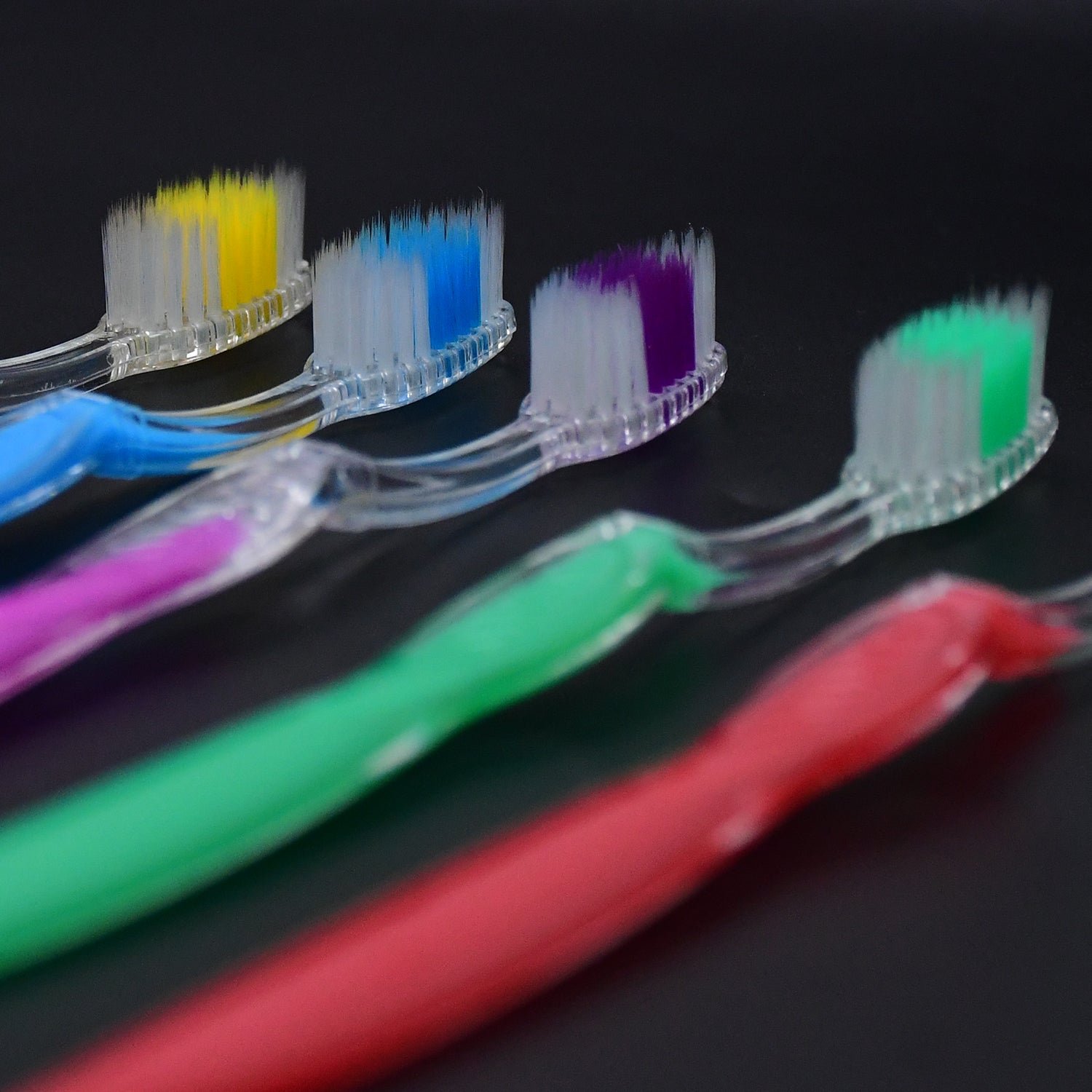Premium Plastic Toothbrush (1 Pc / Mix Color) - Image 6