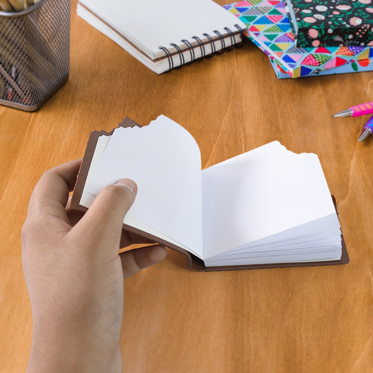 Chocolate Diary Notebooks Original Chocolate Smell Writing Practice Book Early Learning Copybook Premium Chocolate Book ( 1Pc Book ) - Image 6