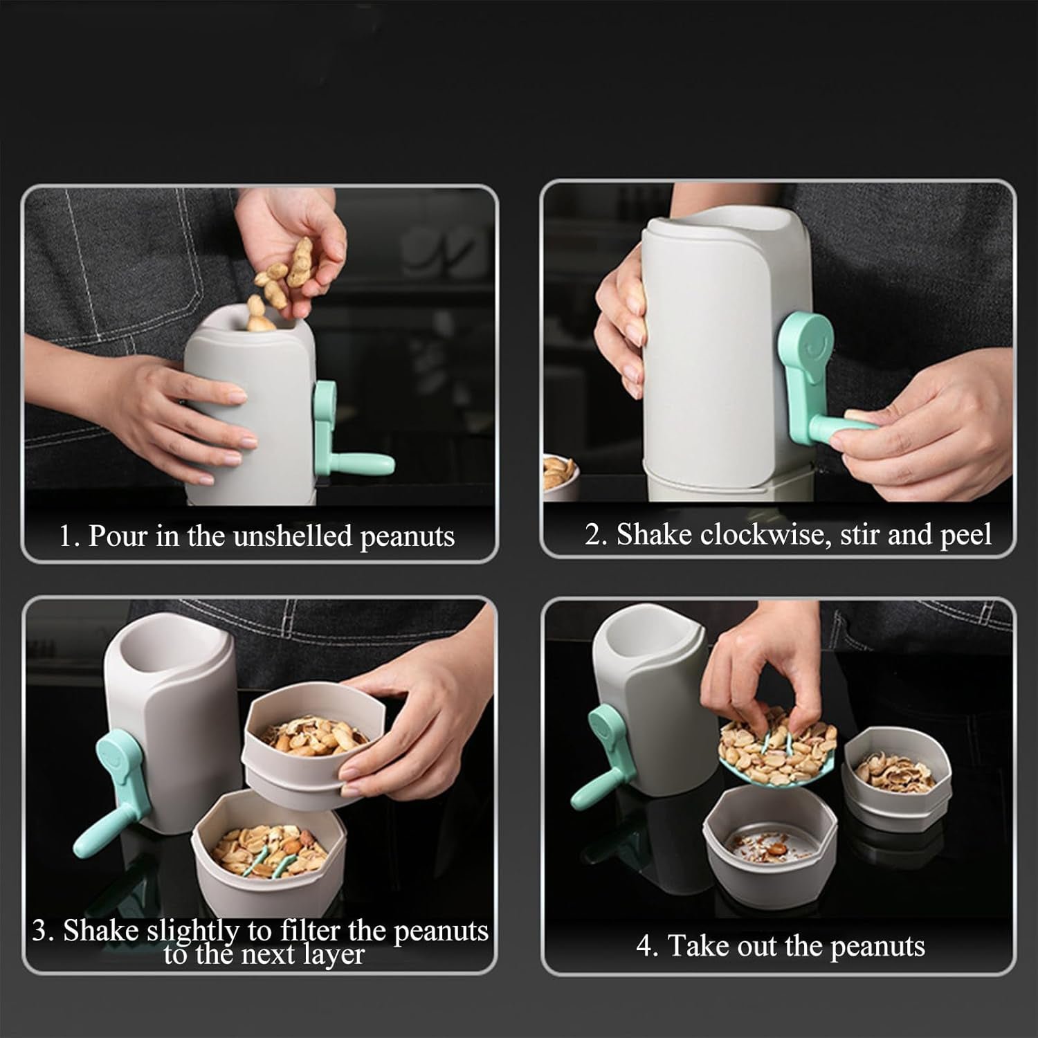 Manual Hand-Crank Peanut Sheller Machine - Image 8