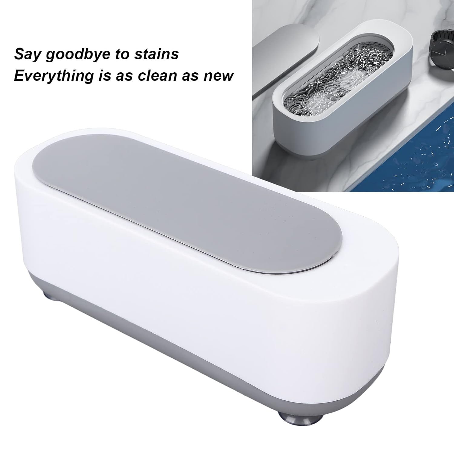 Ultrasonic Jewellery Cleaner – Portable High-Frequency Cleaning Machine (Battery Not Included) - Image 6