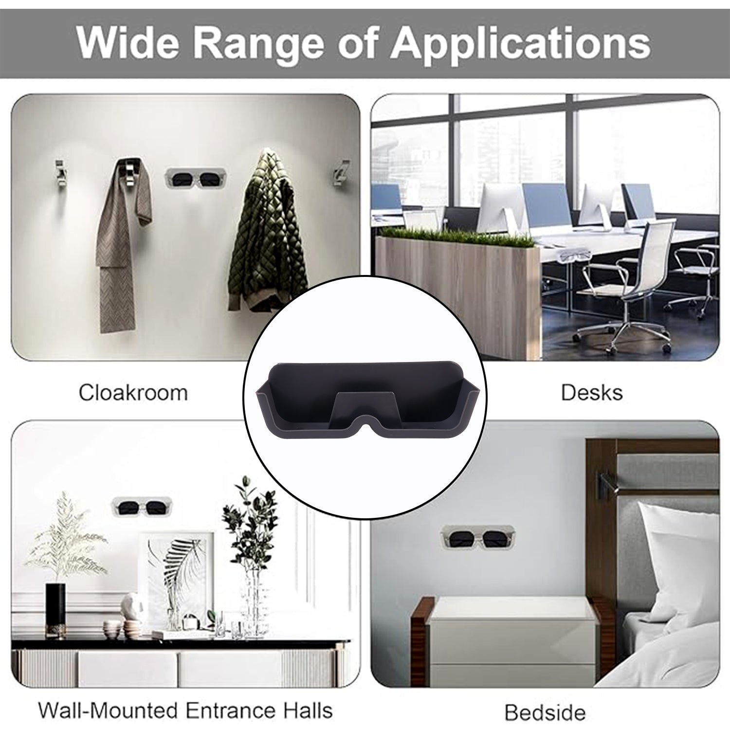 Wall Mounted Sunglasses Holder (Mixcolor & 1 Pc) - Image 7