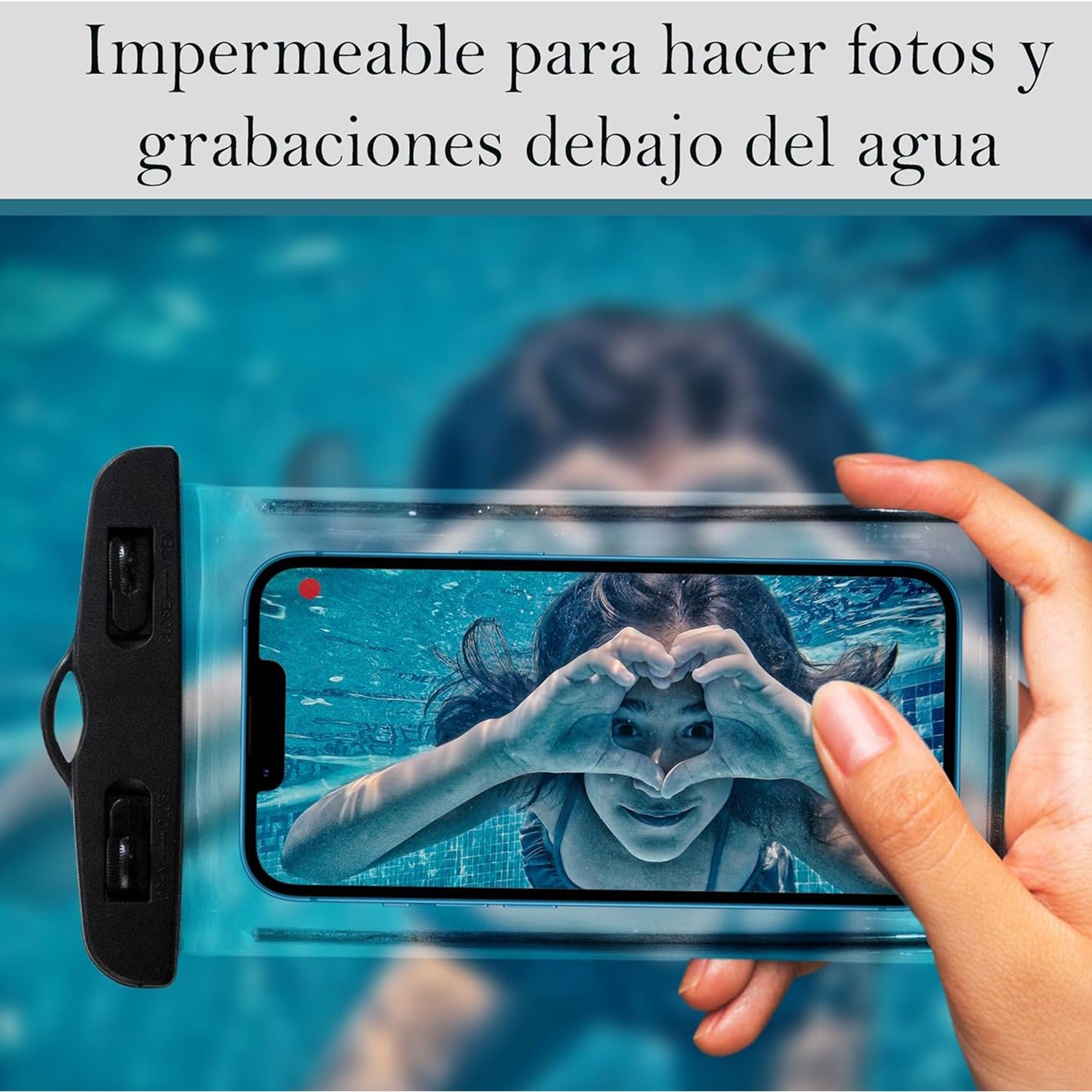 Mobile Waterproof Sealed Transparent Plastic Bag / Pouch Cover for All Mobile Phones - Image 6