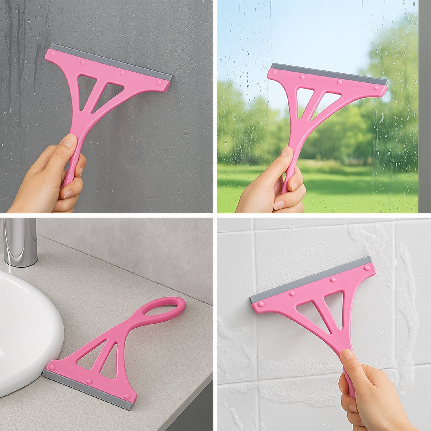 Plastic Glass Wiper and Kitchen Platform Wiper (Multicolor) - Image 8