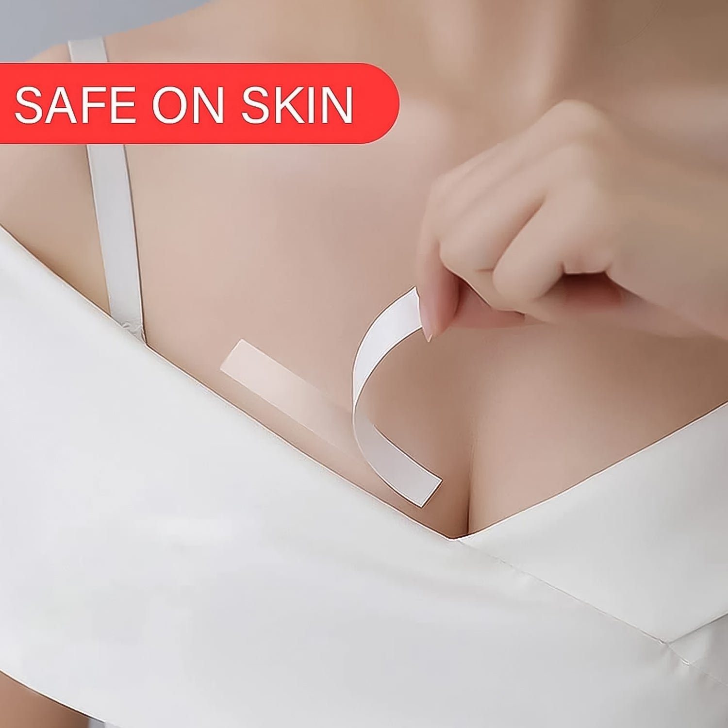 Waterproof Anti-Skid Transparent Medical Tape for Lingerie (10 Pcs Set) - Image 4
