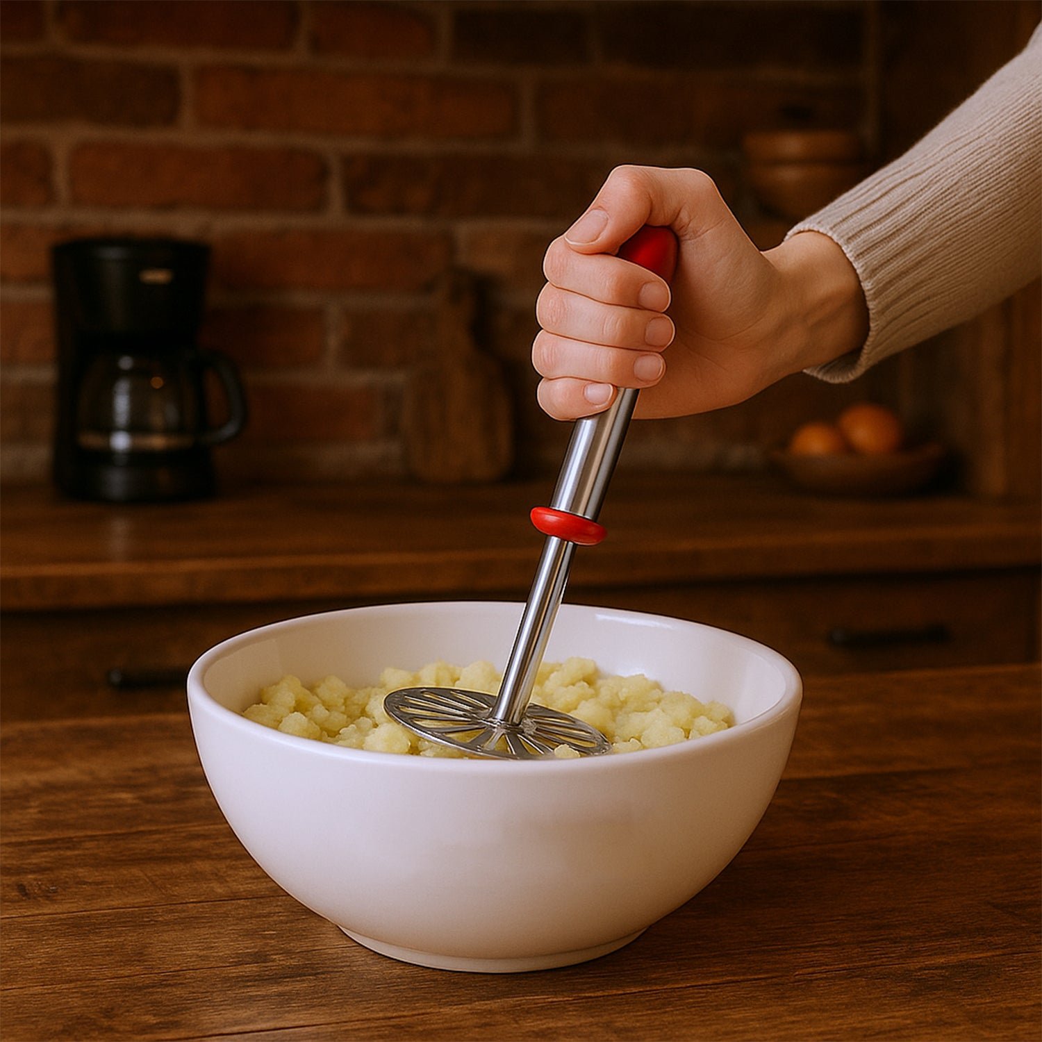 Stainless Steel Potato Masher, PauBhaji Masher - Image 6