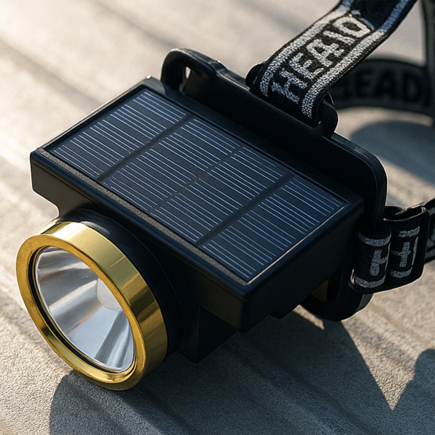 Rechargeable Solar LED Head lamp - Image 3