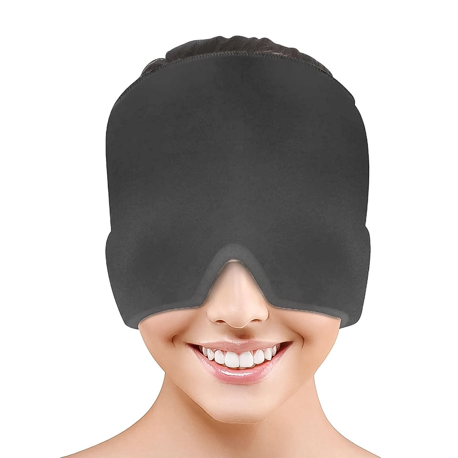 Headache Relief Hat Migraine Cap (1 Pc / Grey Color) - Image 6