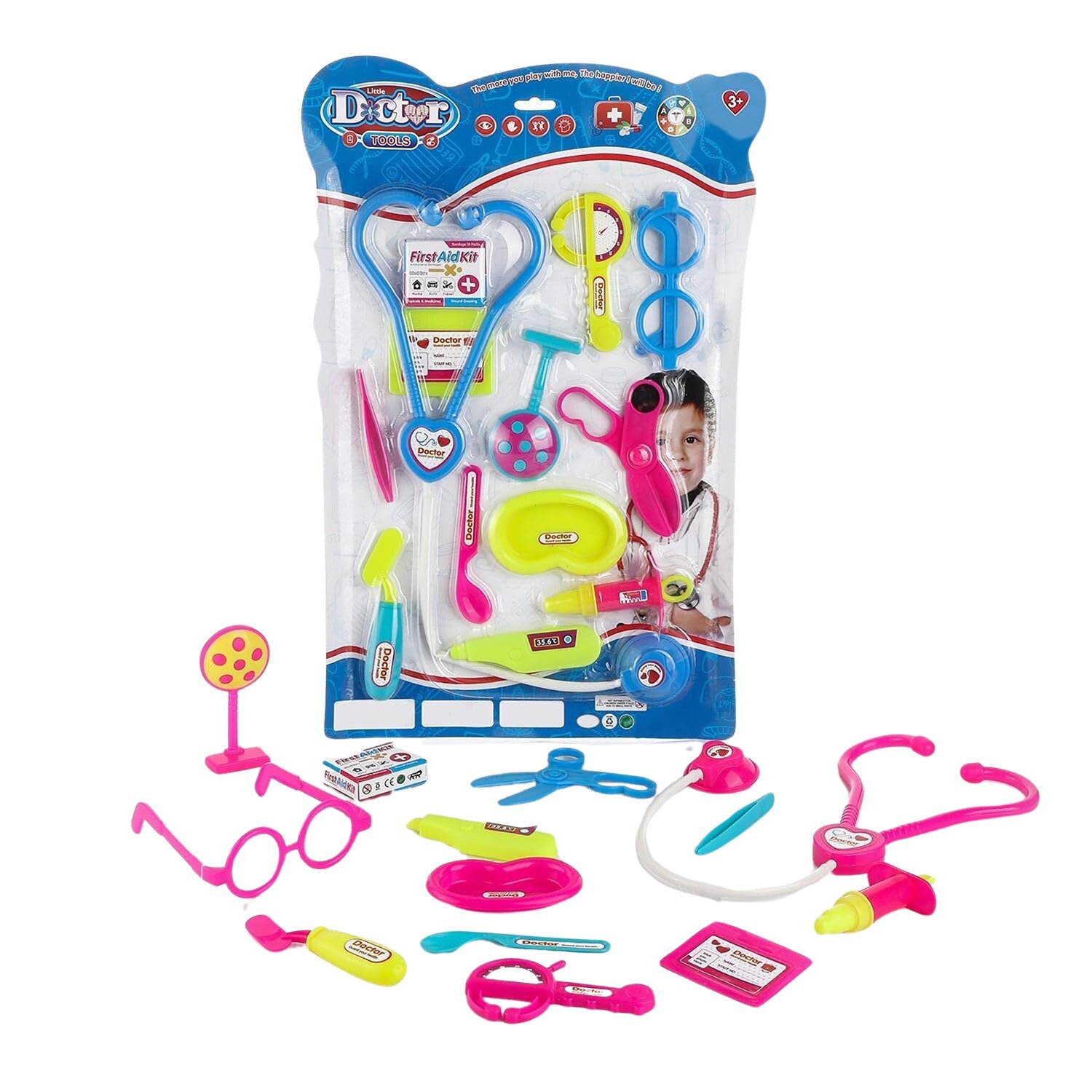 Doctor Set for Kids (Multicolour) - Image 9