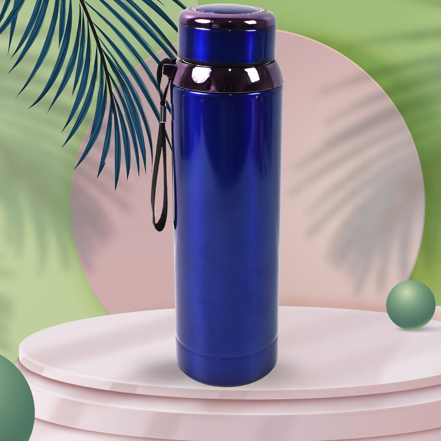 Vacuum Insulated Stainless Steel Bottle, Double walled (Approx 1000 ML / 1 Pc / Mix Color) - Image 4