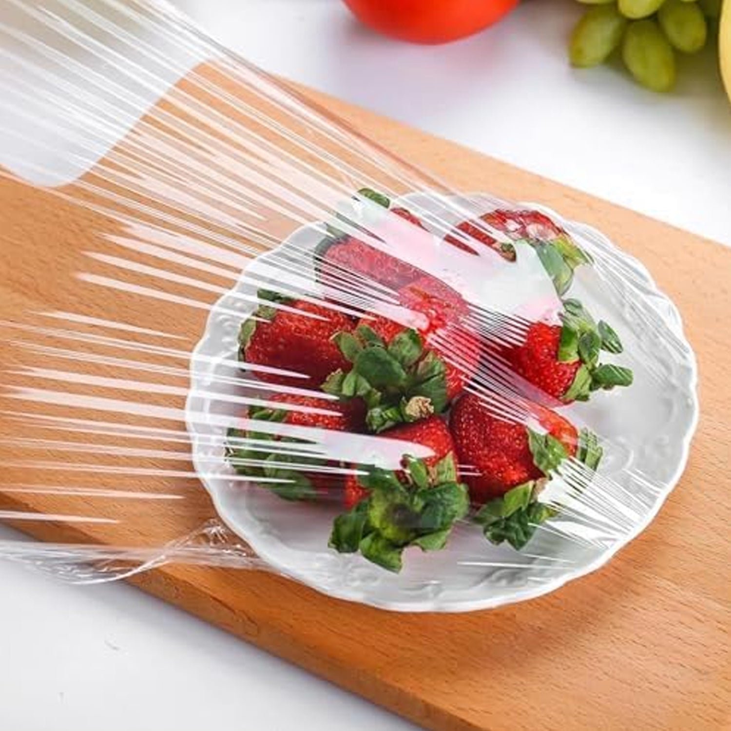 Disposable Elastic Food Storage Covers Bag (100 Pcs Set / Small) - Image 9