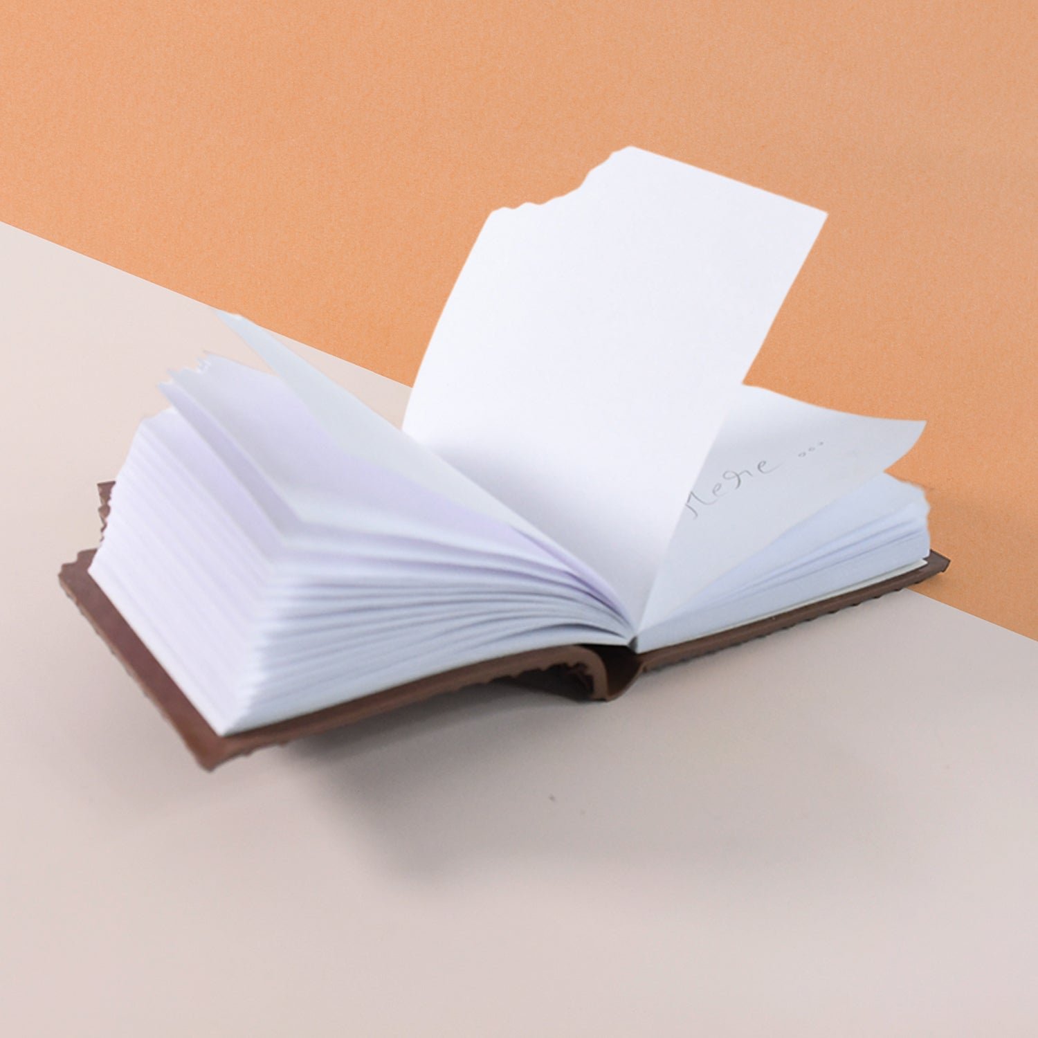 Chocolate Diary Notebooks Original Chocolate Smell Writing Practice Book Early Learning Copybook Premium Chocolate Book ( 1Pc Book ) - Image 3